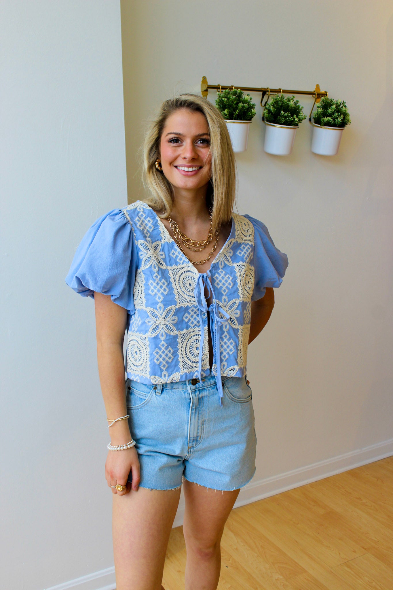 Sea Breeze Crochet Top