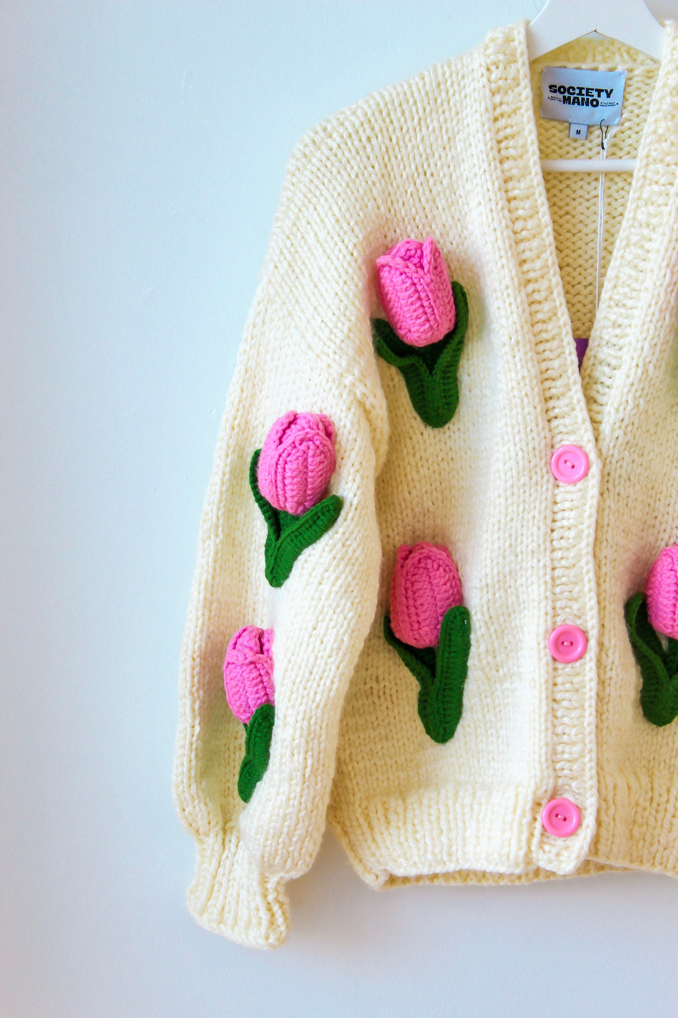 Handmade Tulip Cardigan