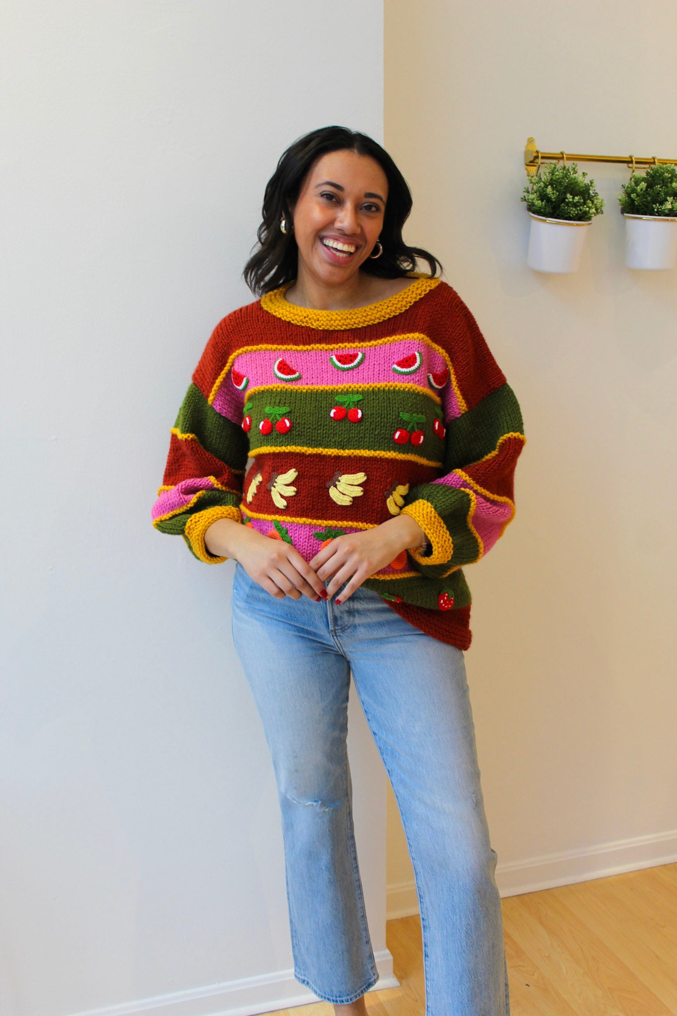 Handmade Fruit Sweater