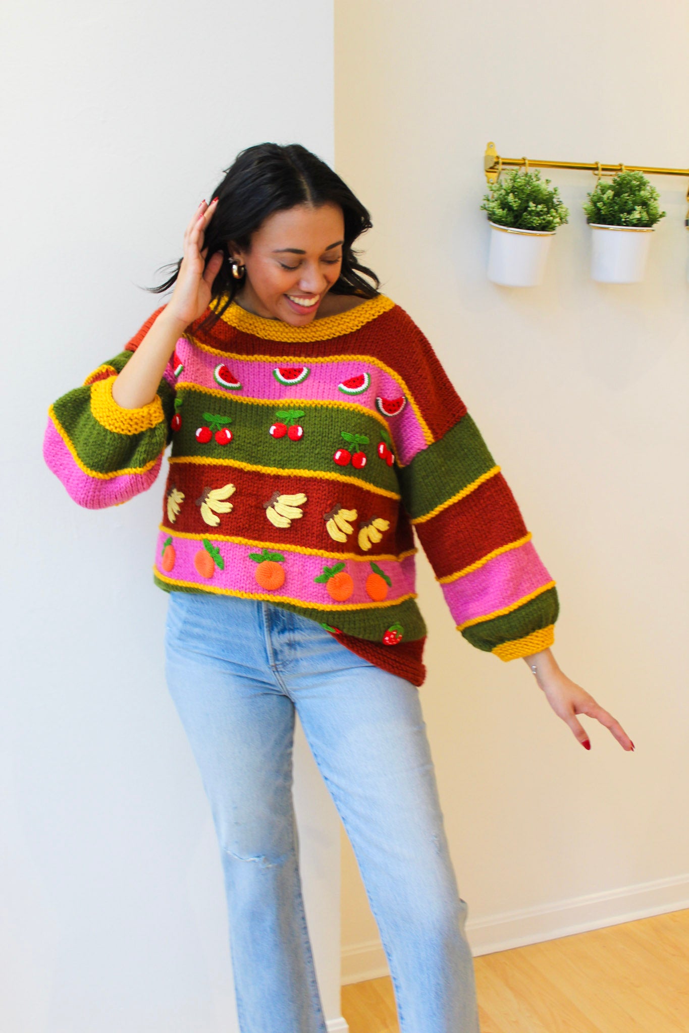 Handmade Fruit Sweater