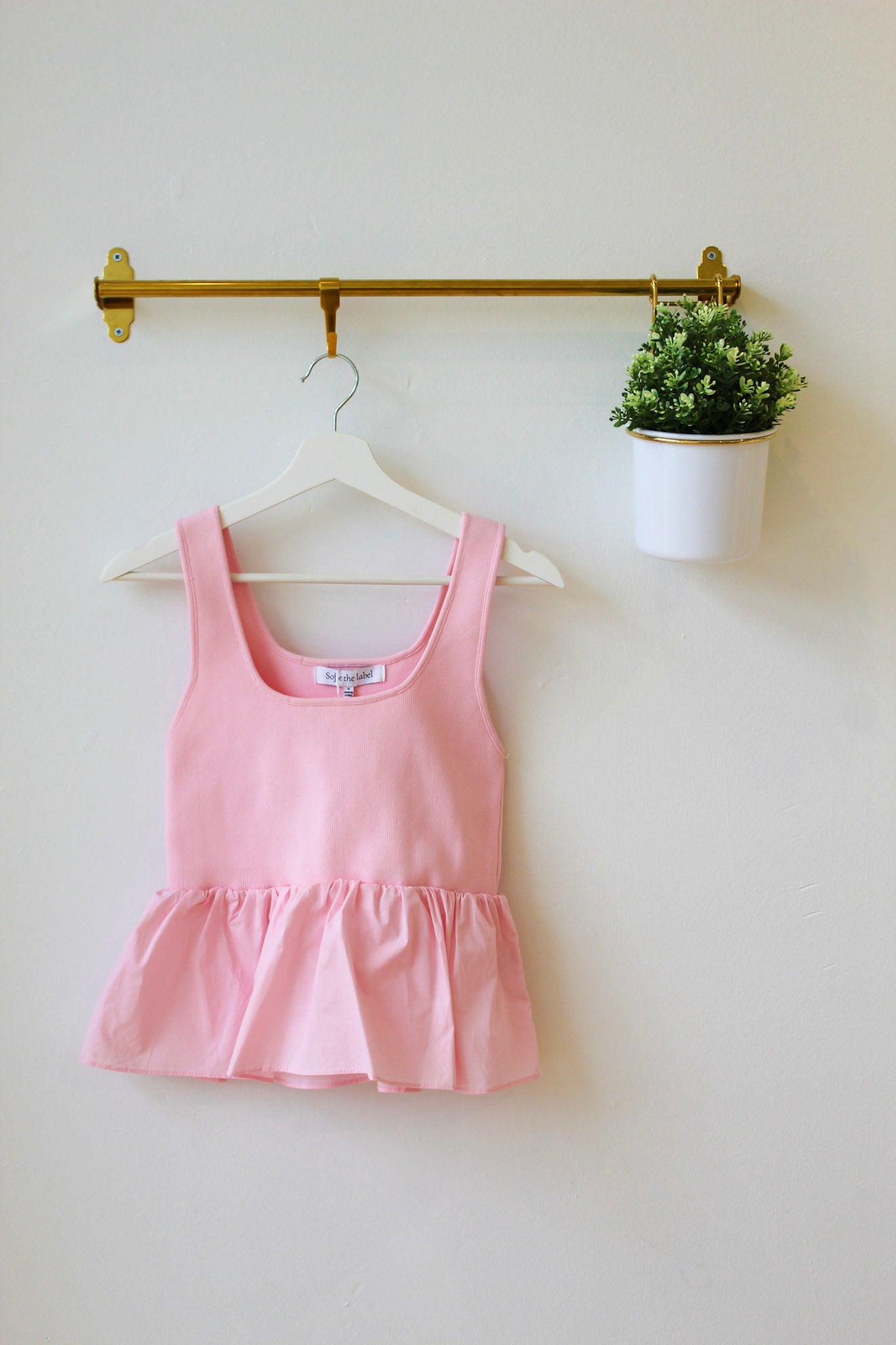 Raina Top - Baby Pink