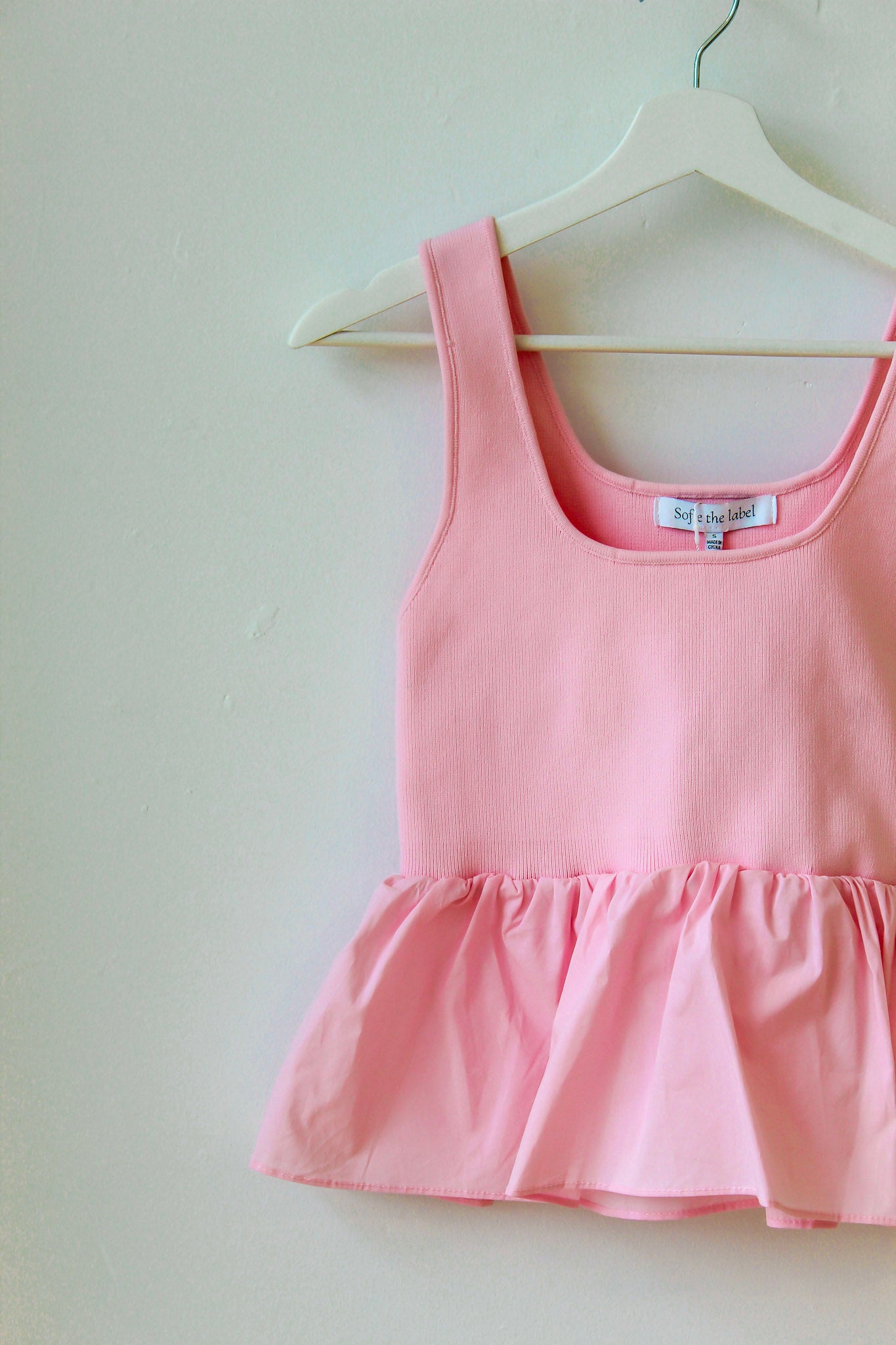 Raina Top - Baby Pink