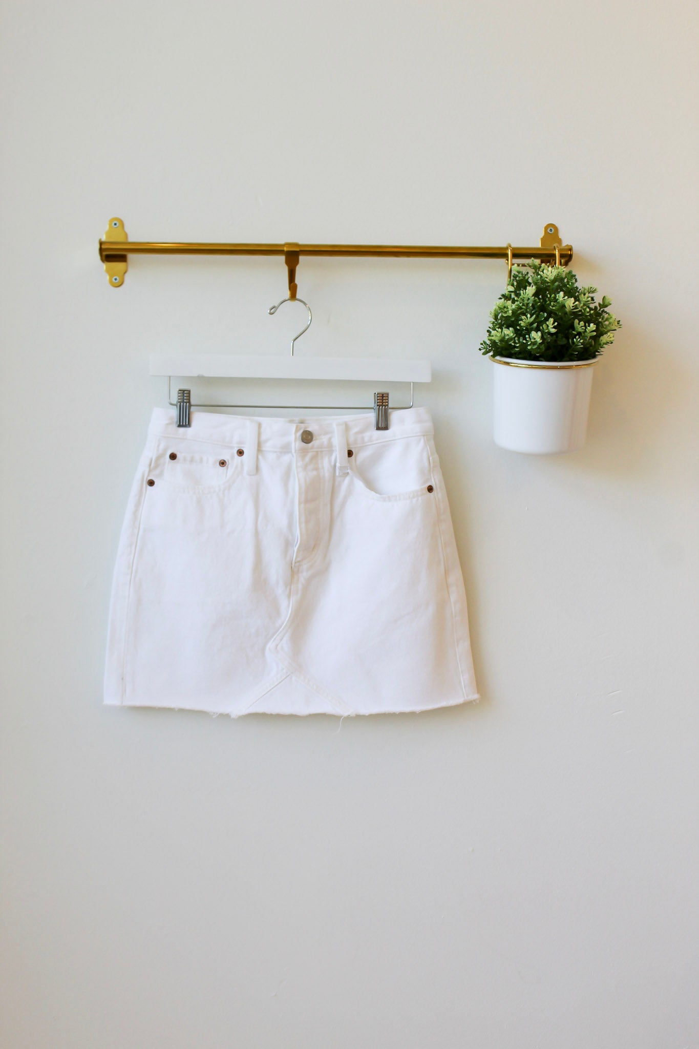 Pistola Kat Skirt - Luxe White