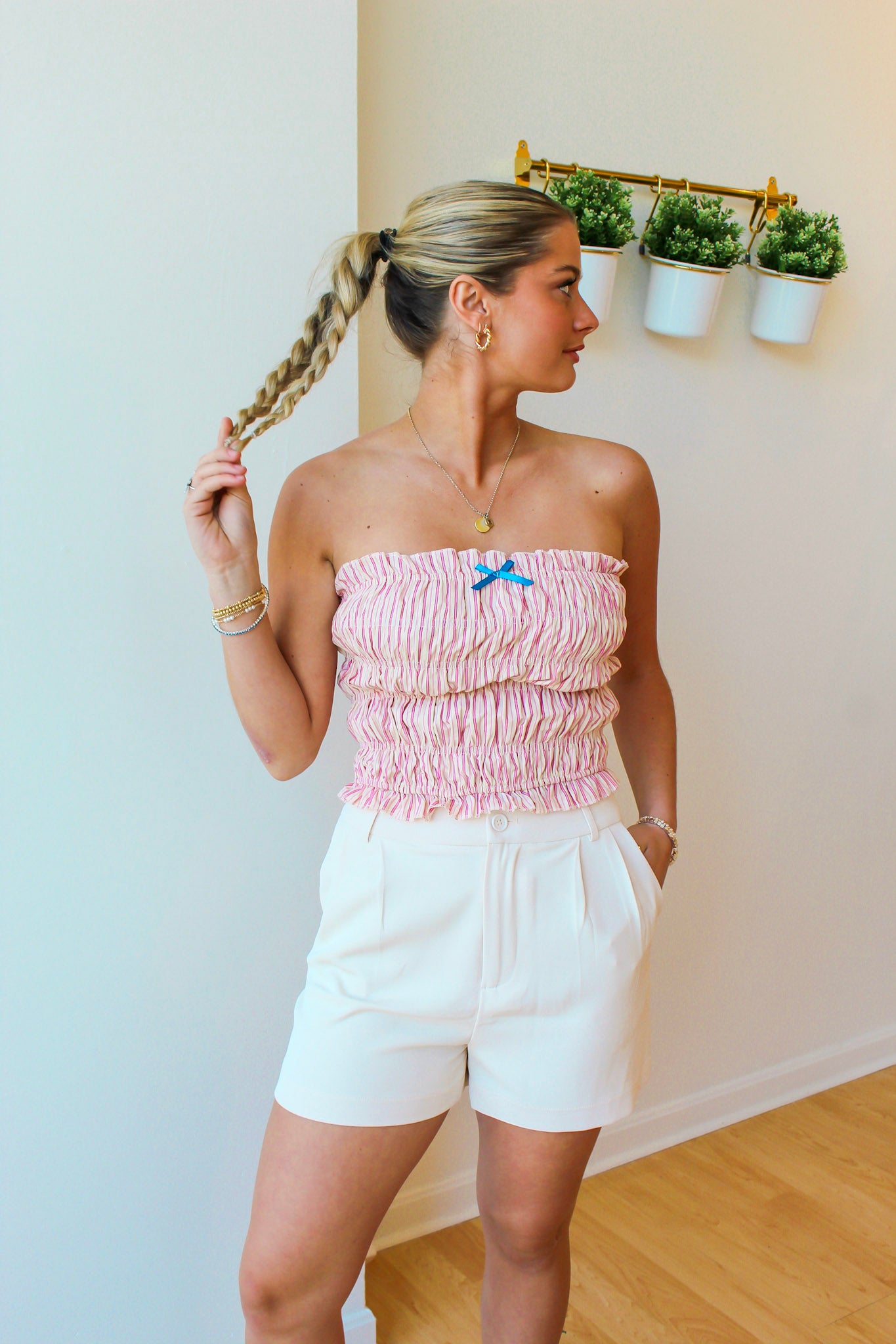 Vanilla Trouser Shorts