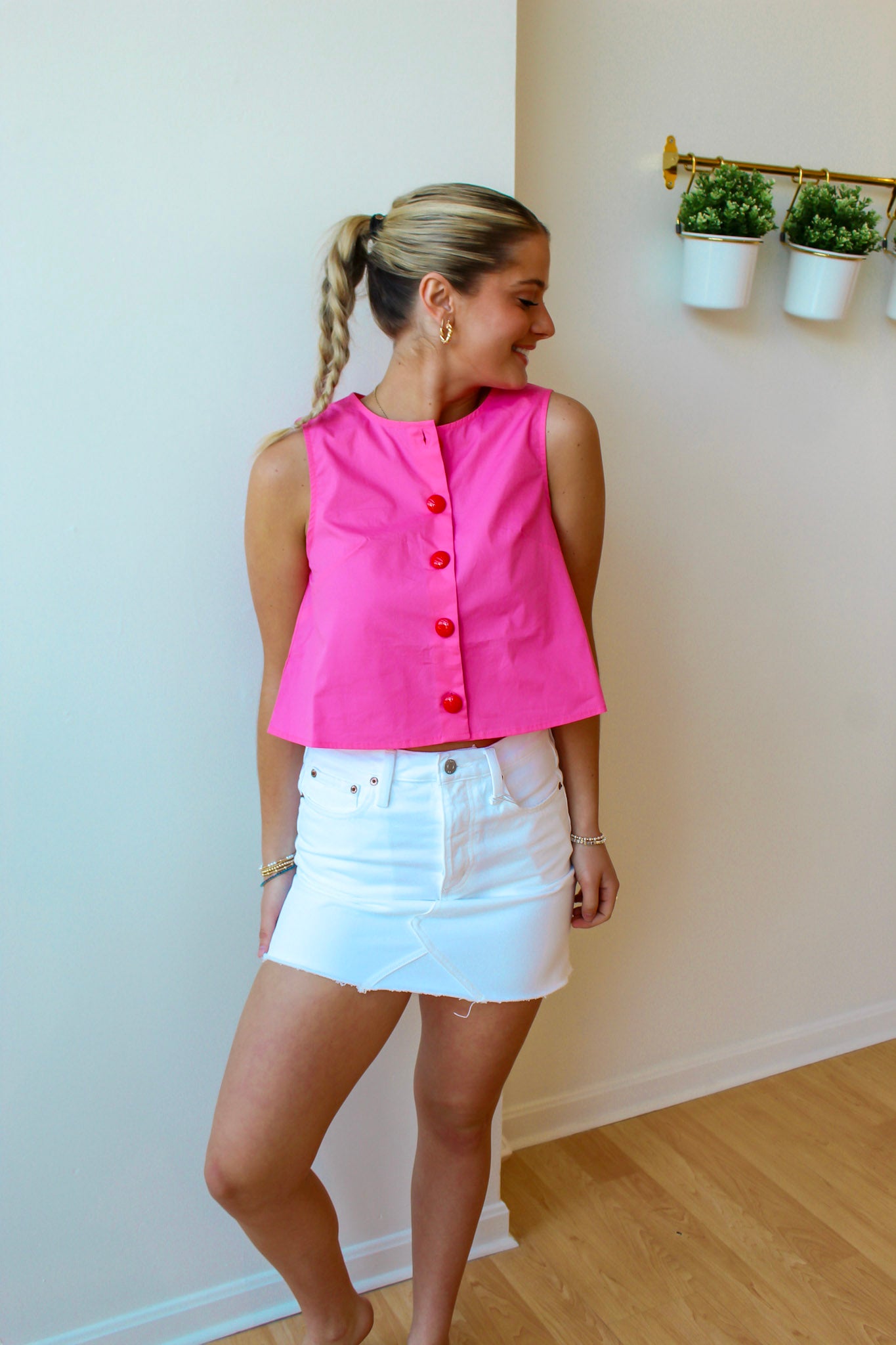 Pistola Kat Skirt - Luxe White