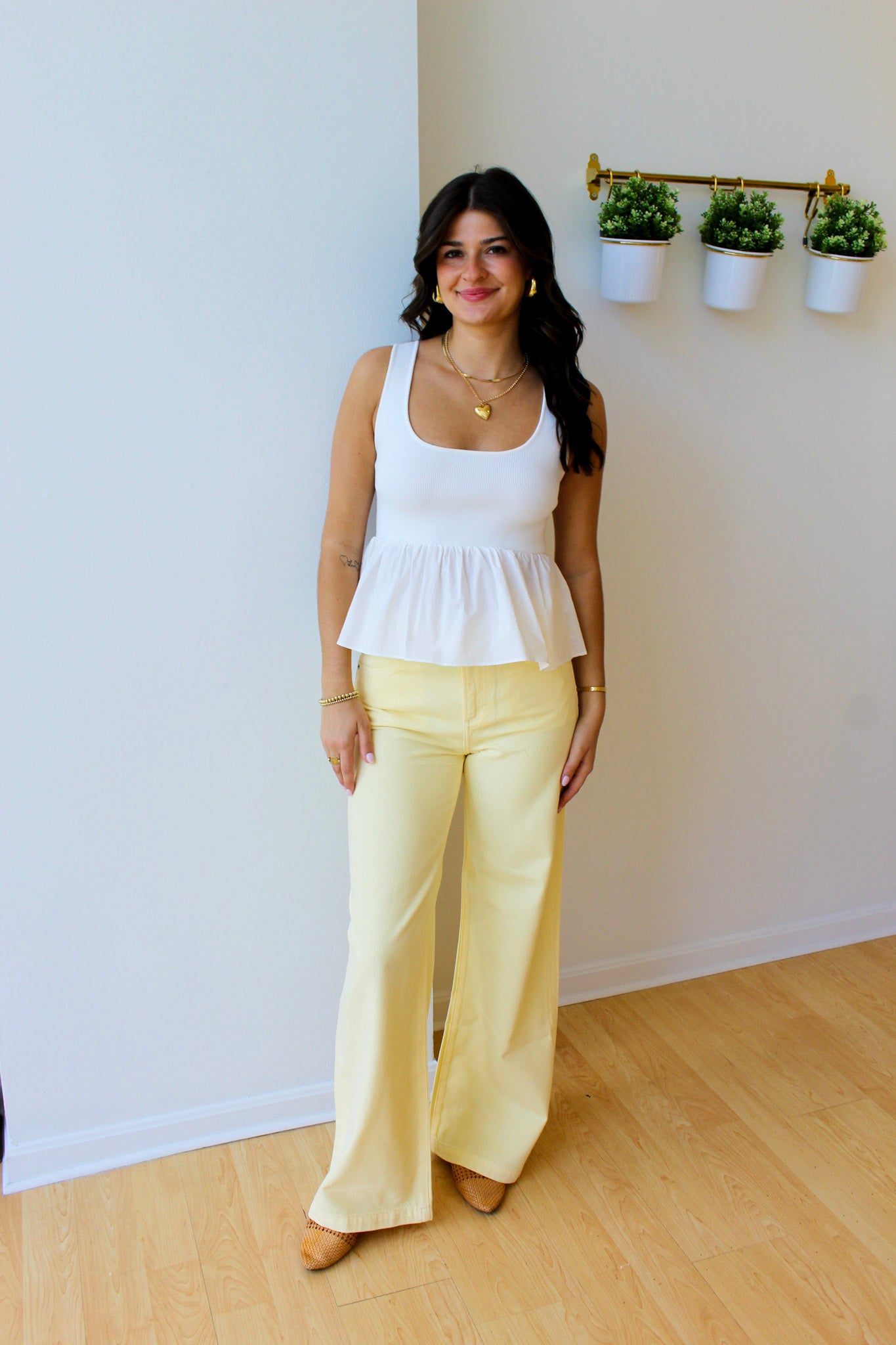 Pistola Jadyn Lemonade Palazzo Jeans