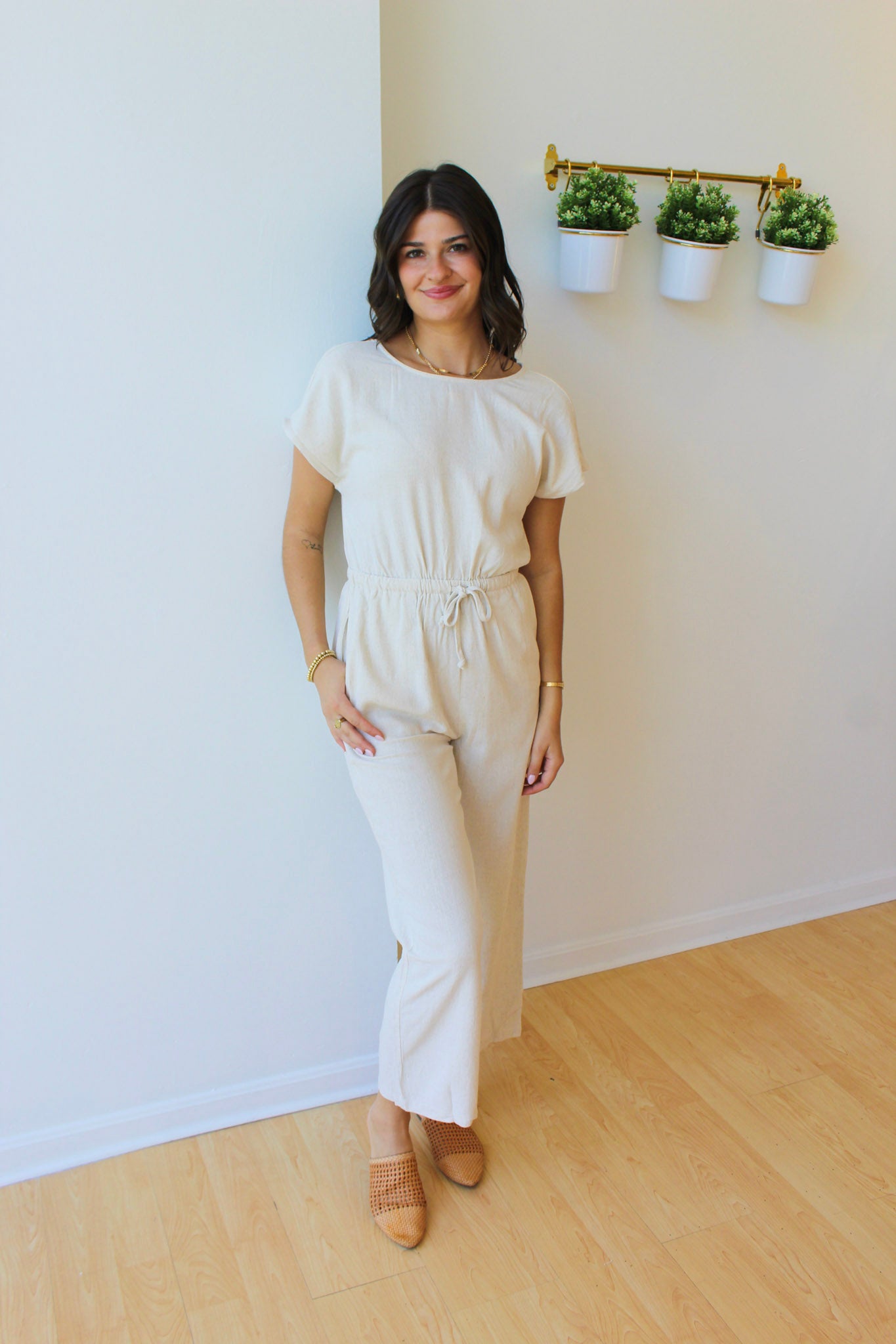 Easy Breezy Linen Jumpsuit