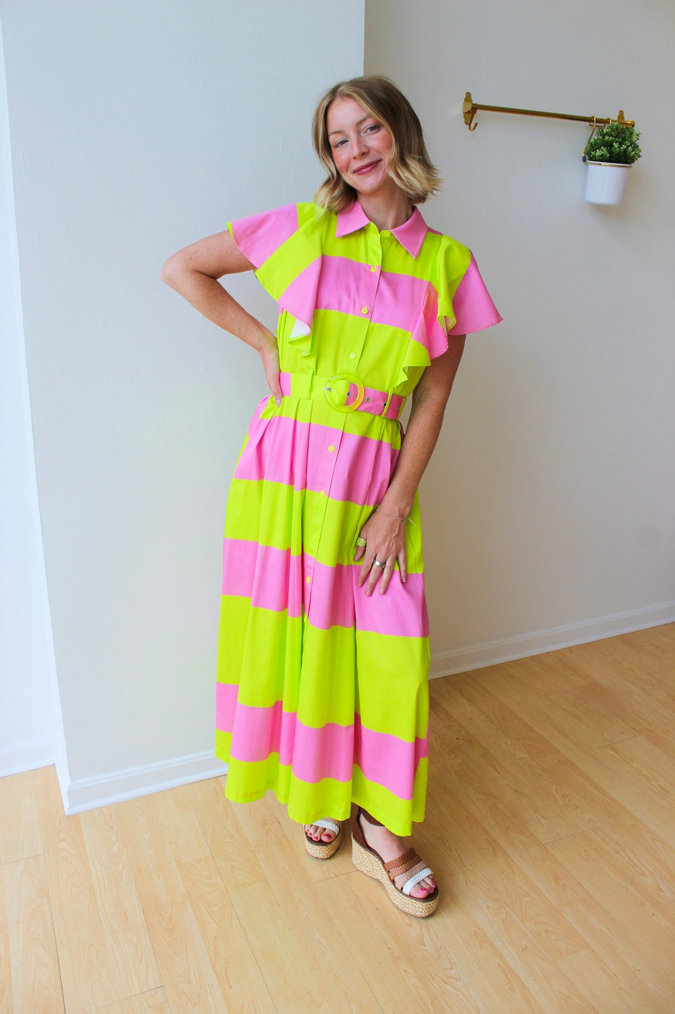 Rose Cabana Dress