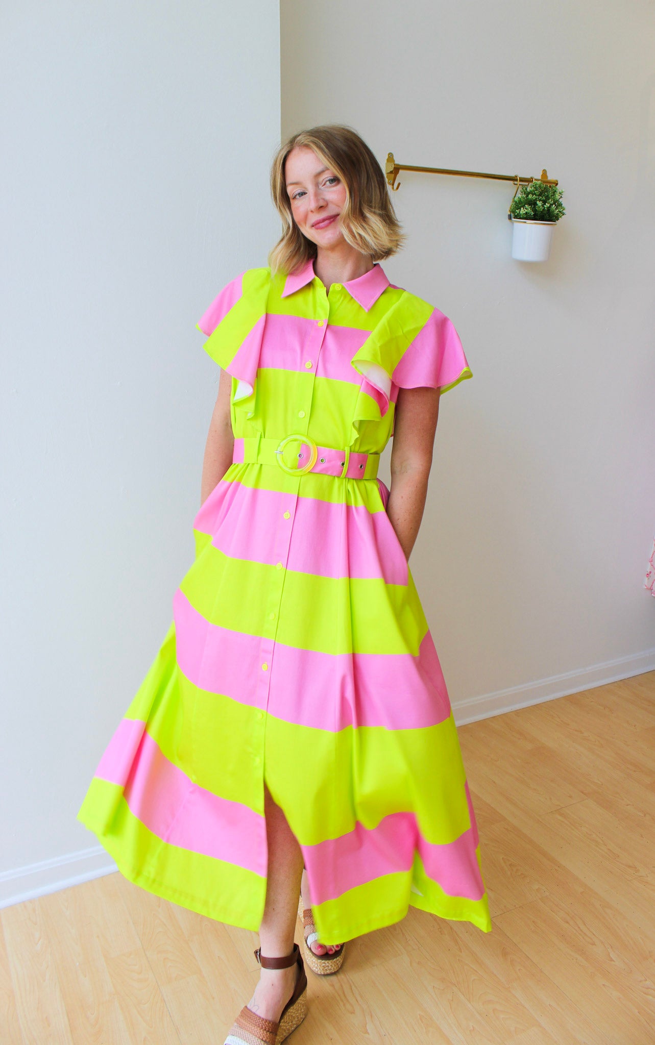 Rose Cabana Dress