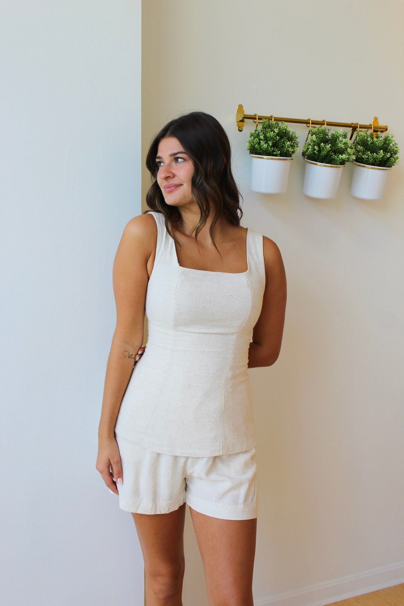 Sophia Linen Top