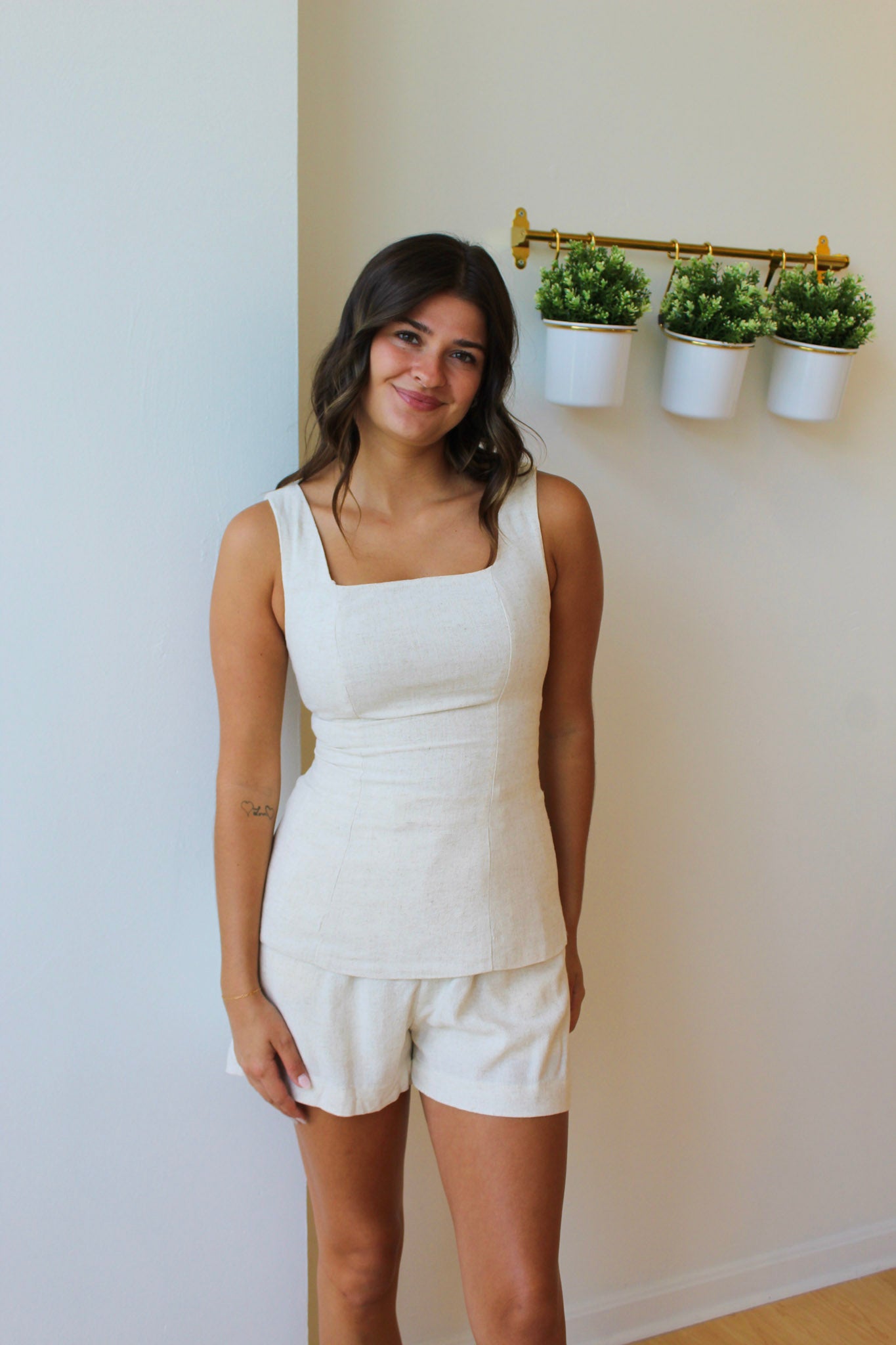 Sophia Linen Top