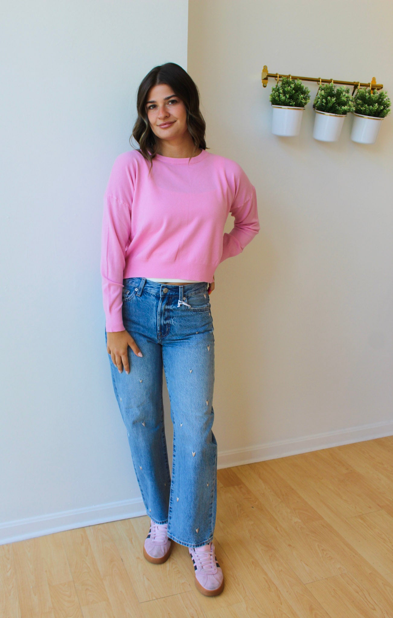 Pistola Lexi Bowed Jeans - Confetti Vintage