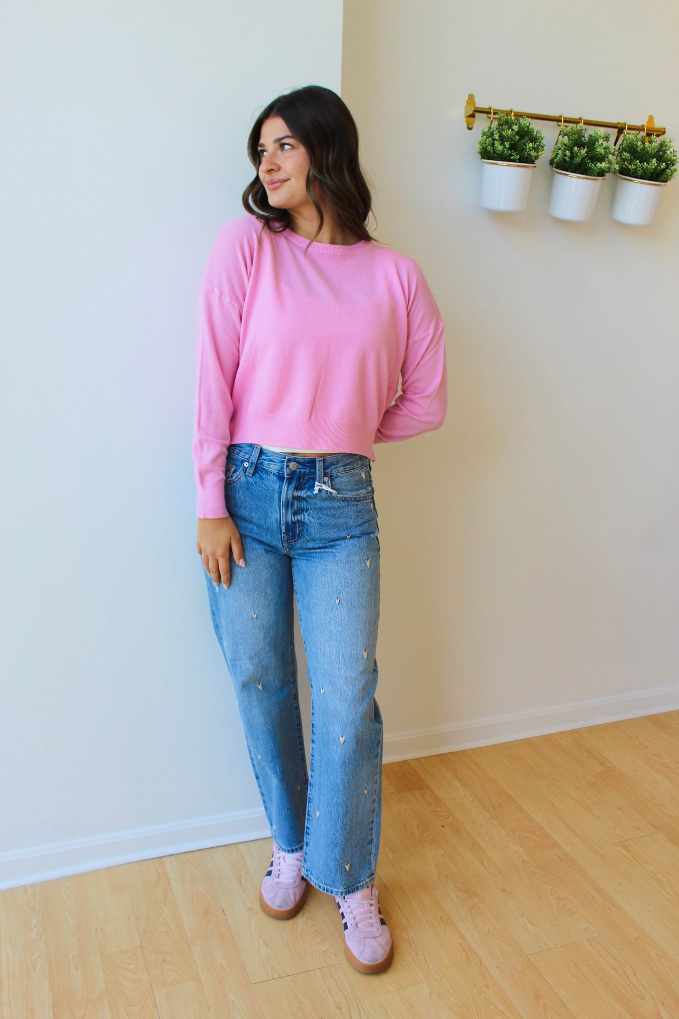 Pistola Lexi Bowed Jeans - Confetti Vintage