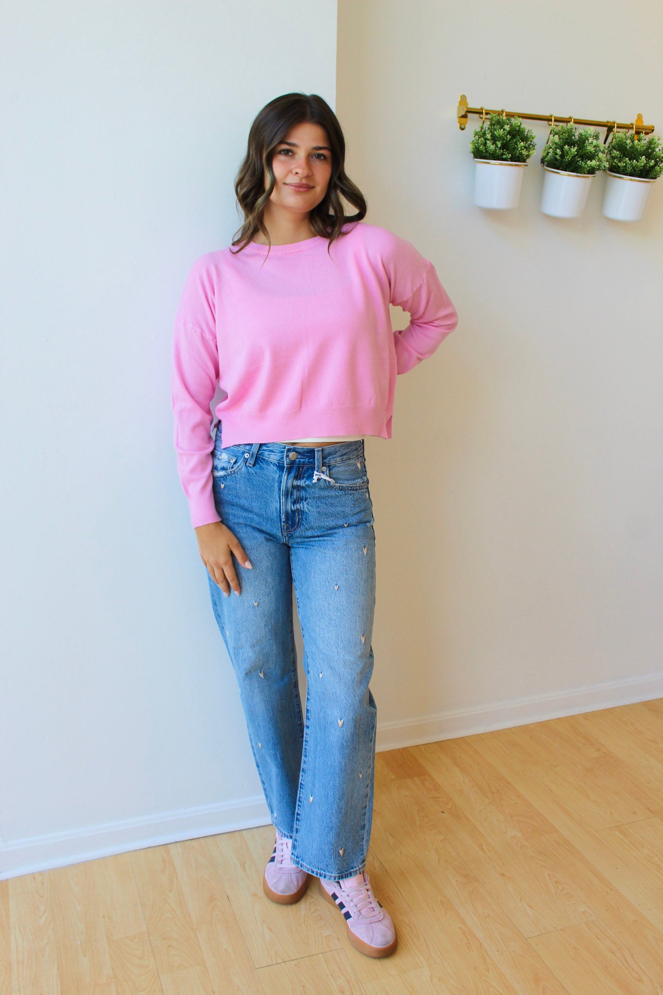 Pistola Lexi Bowed Jeans - Confetti Vintage