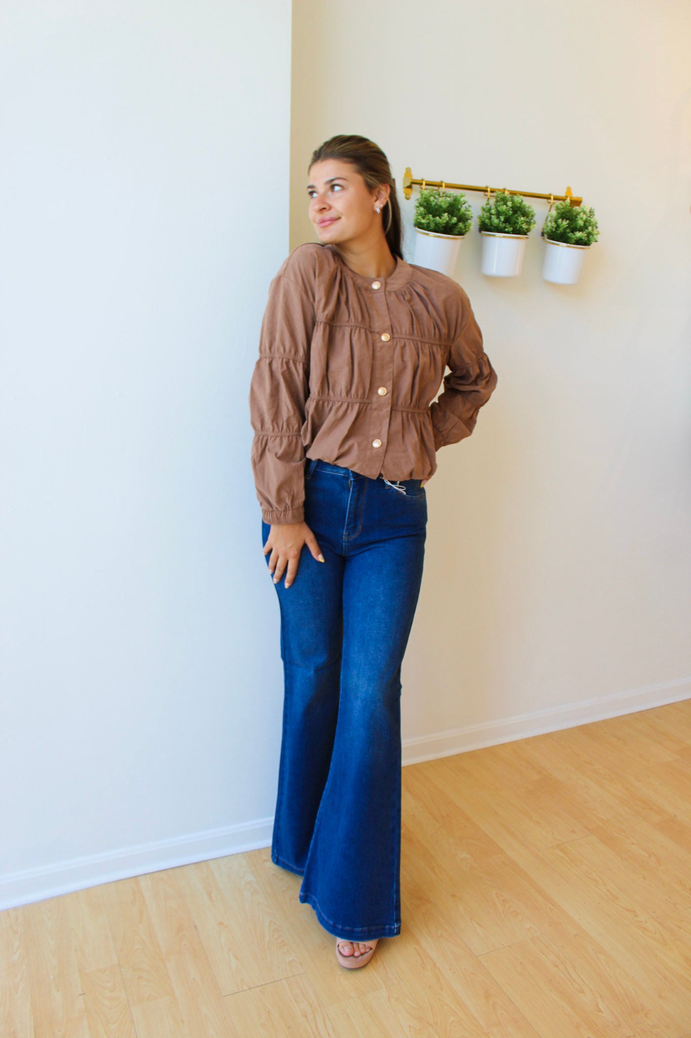JBD High Rise Dark Denim Jeans