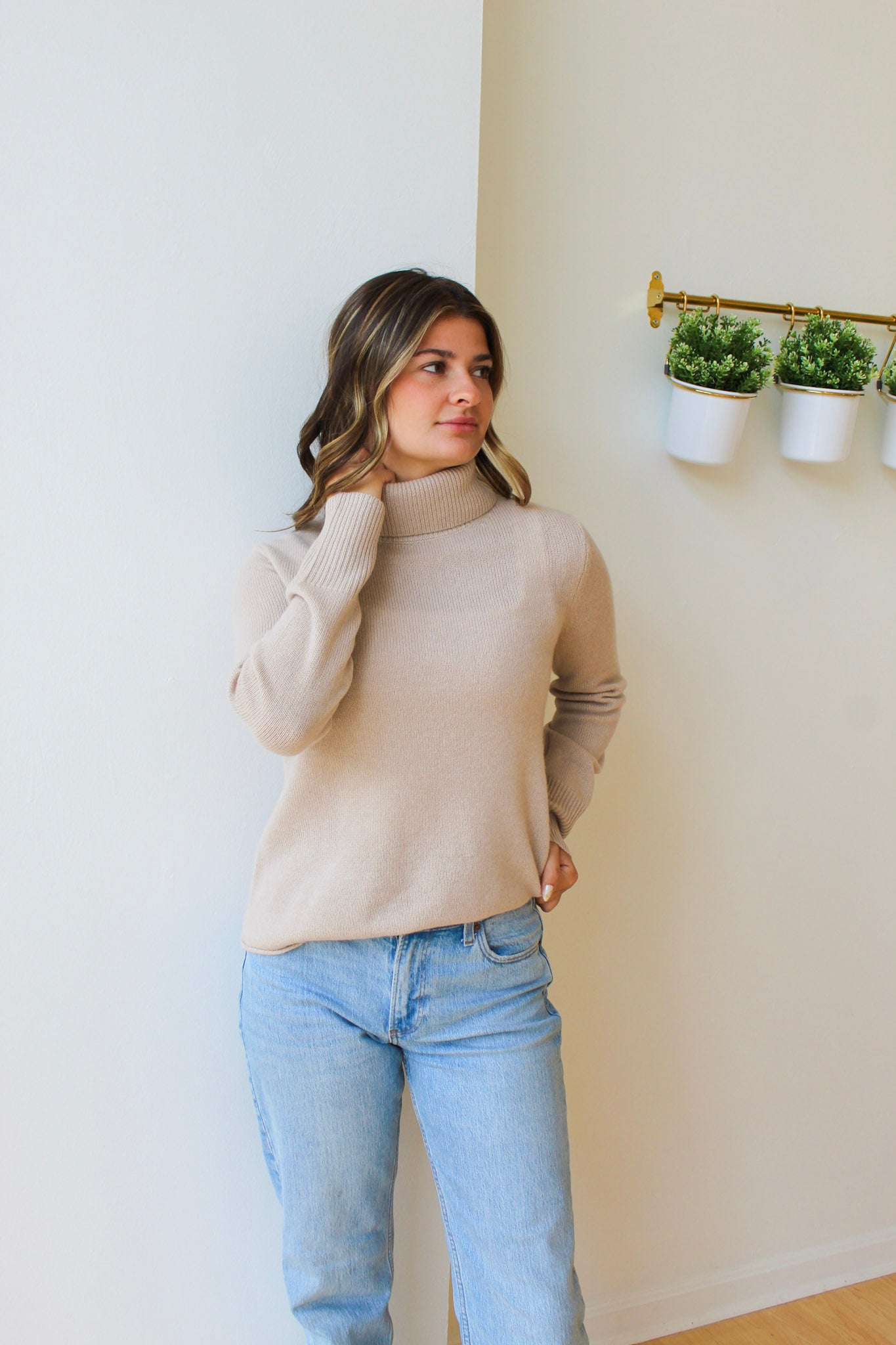Bates Cashmere Turtleneck