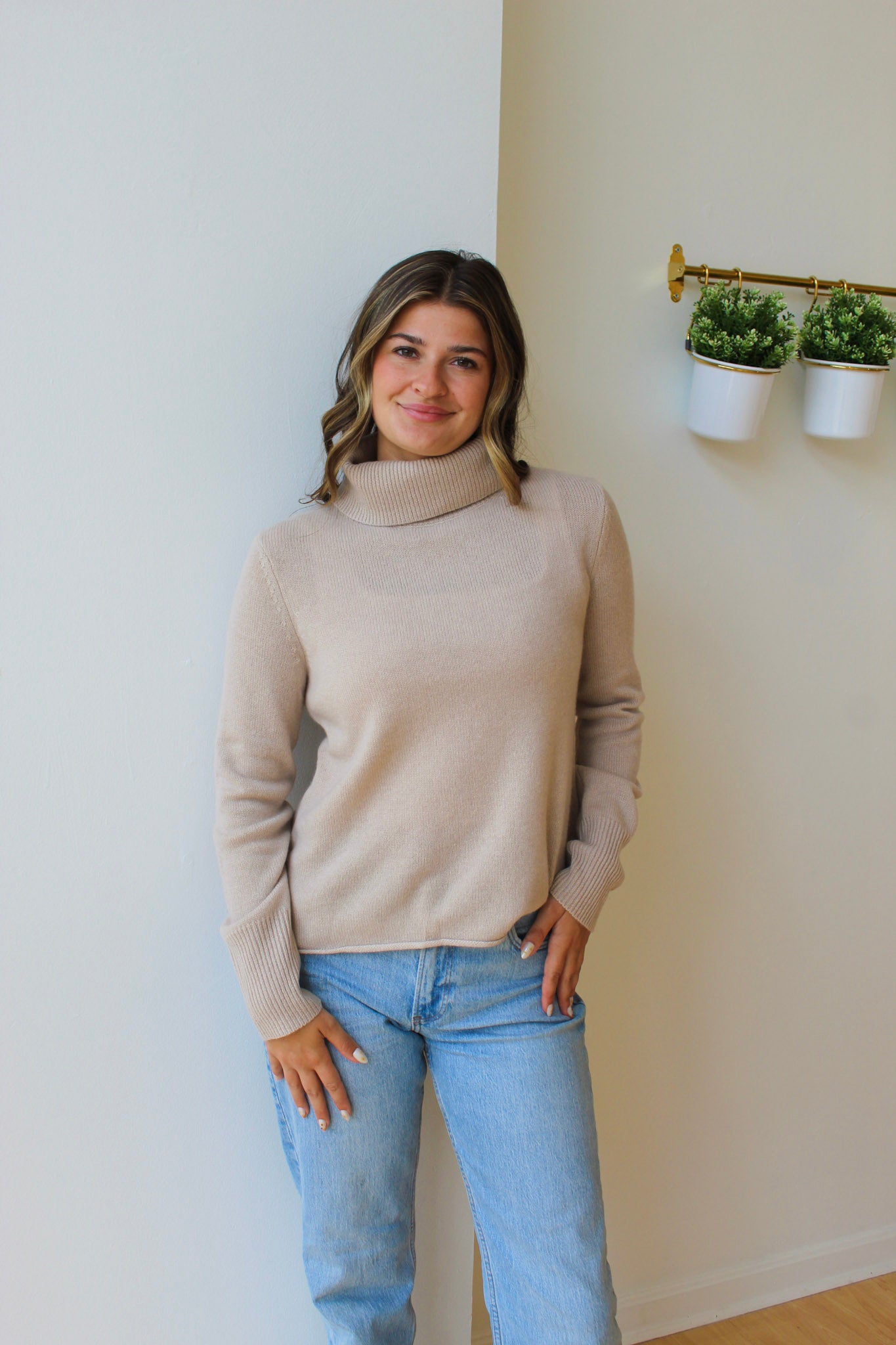 Bates Cashmere Turtleneck