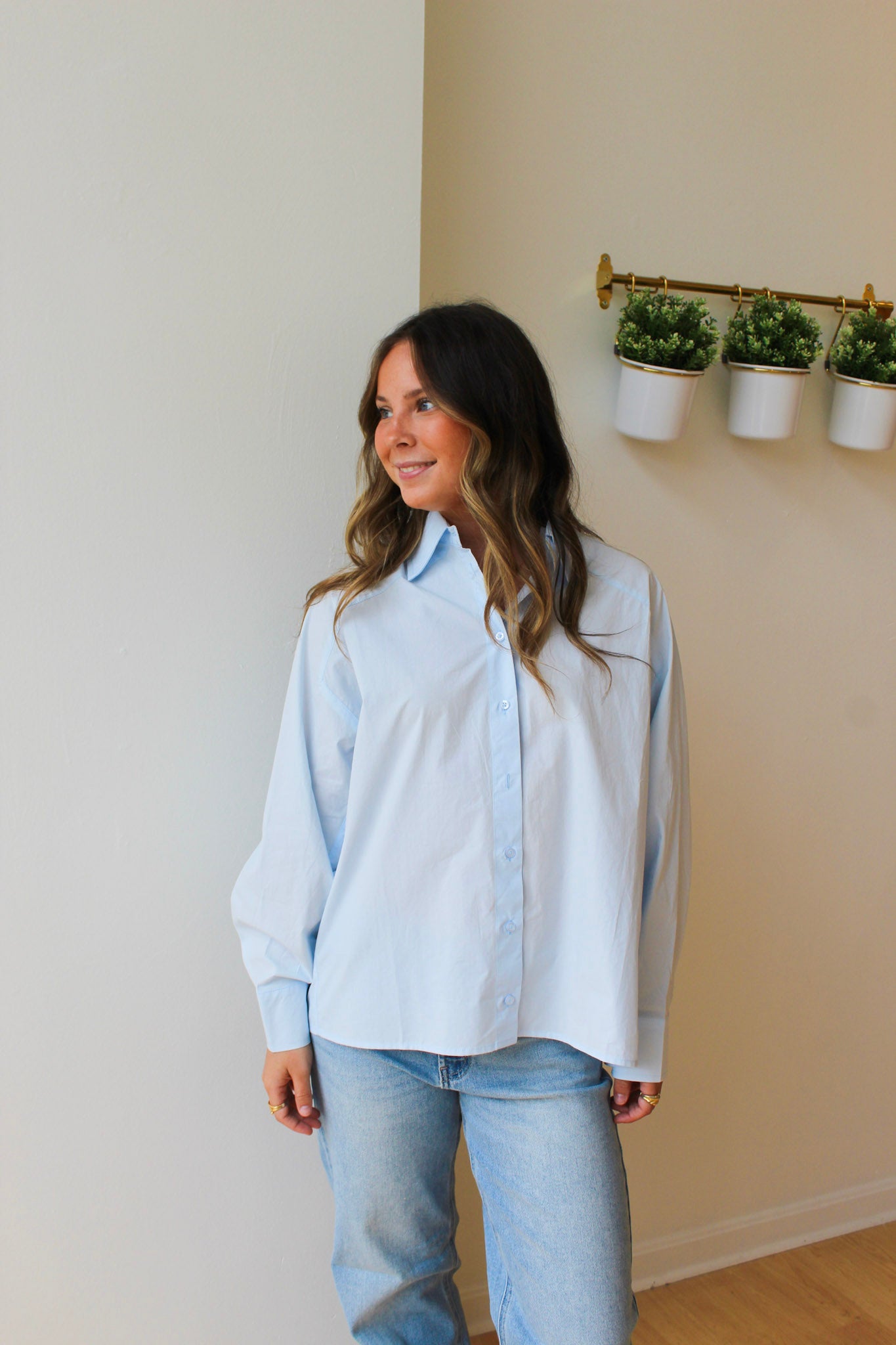 Howie Oversize Poplin Shirt