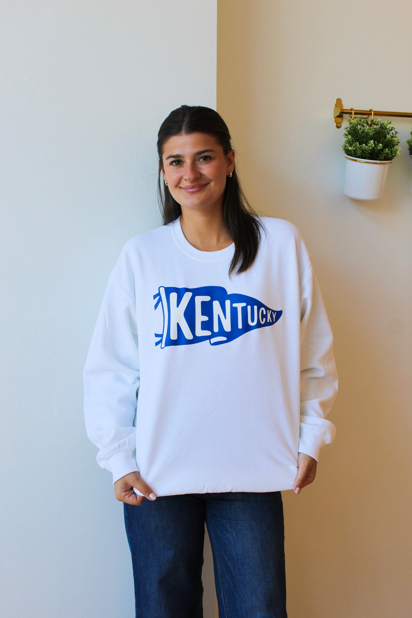 Kentucky Pennant Crewneck