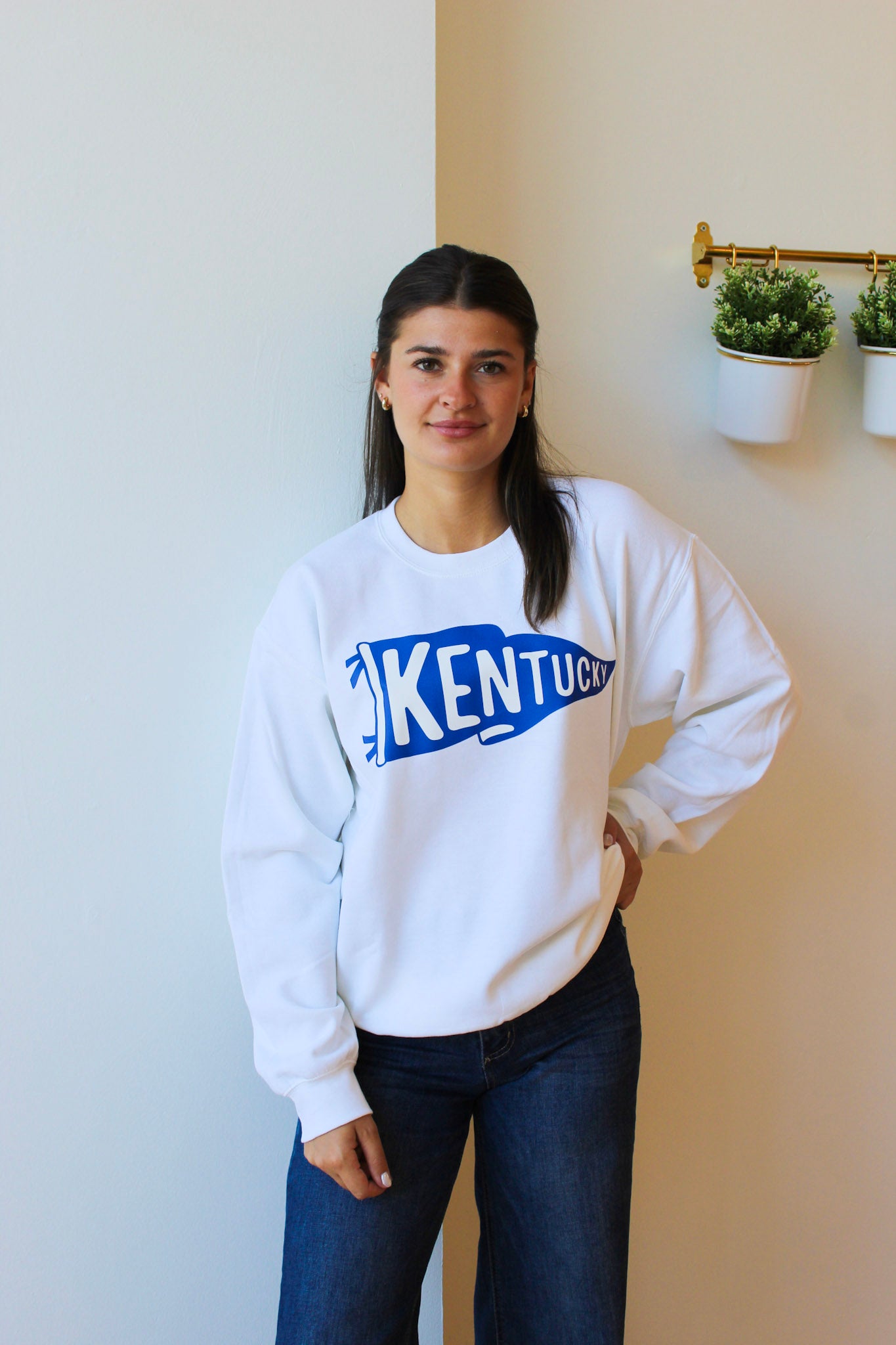 Kentucky Pennant Crewneck