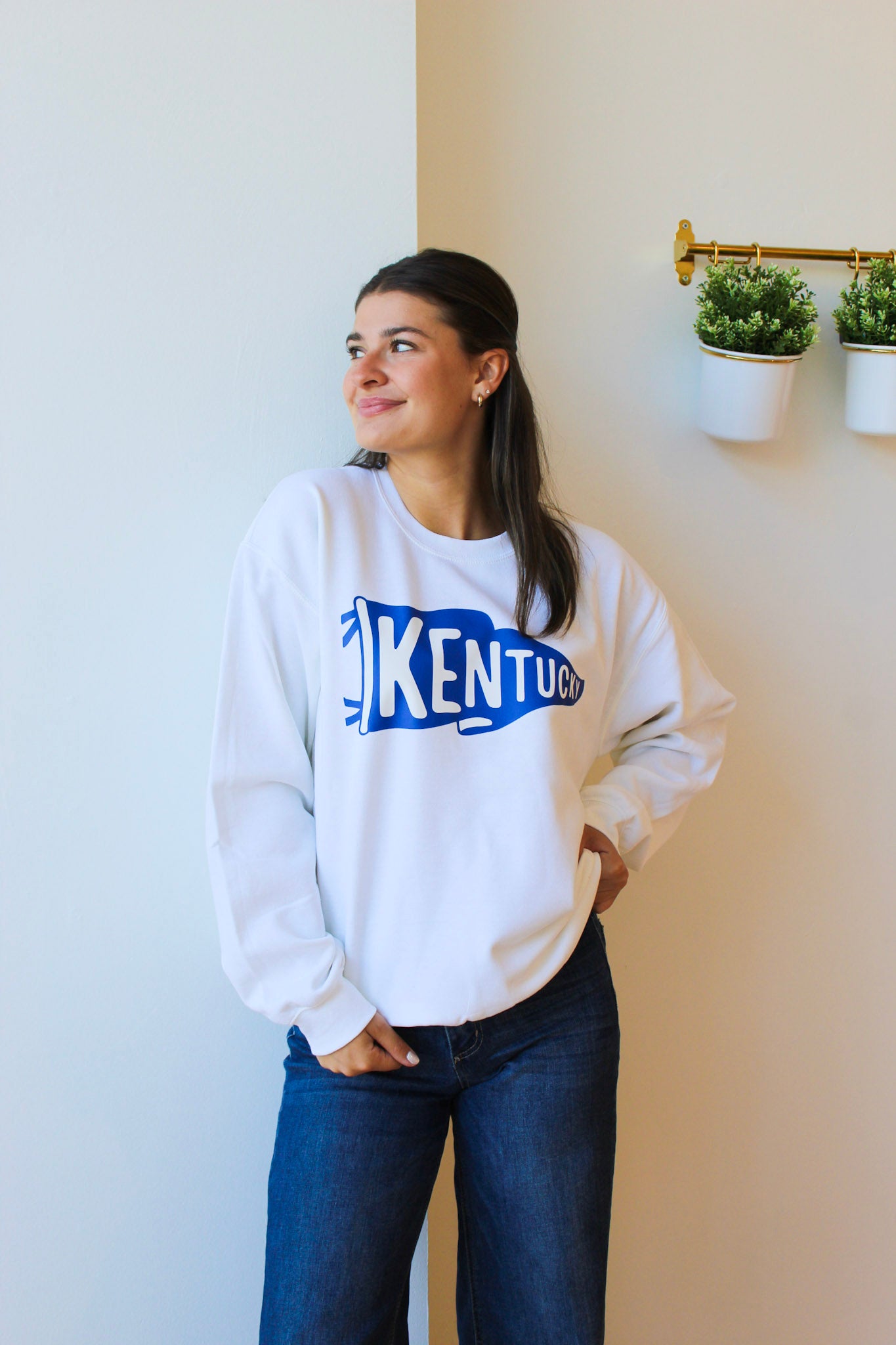 Kentucky Pennant Crewneck