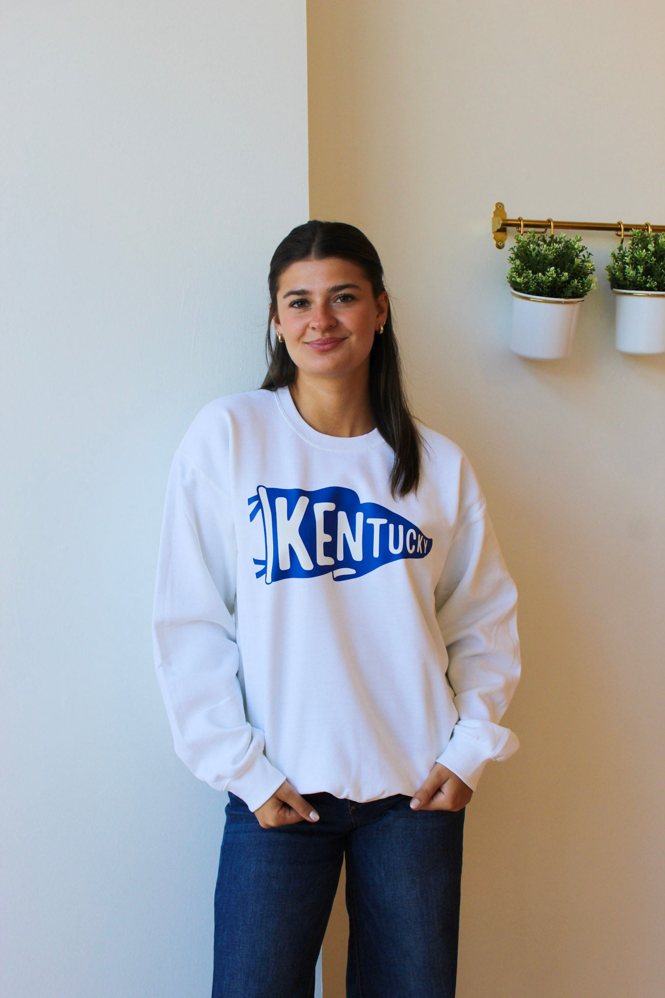 Kentucky Pennant Crewneck