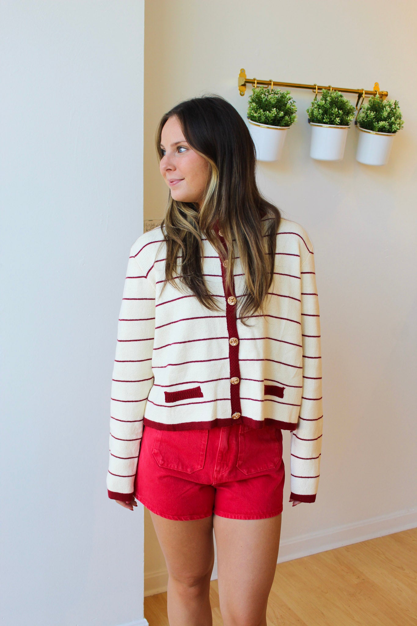 Archie Stripe Cardigan