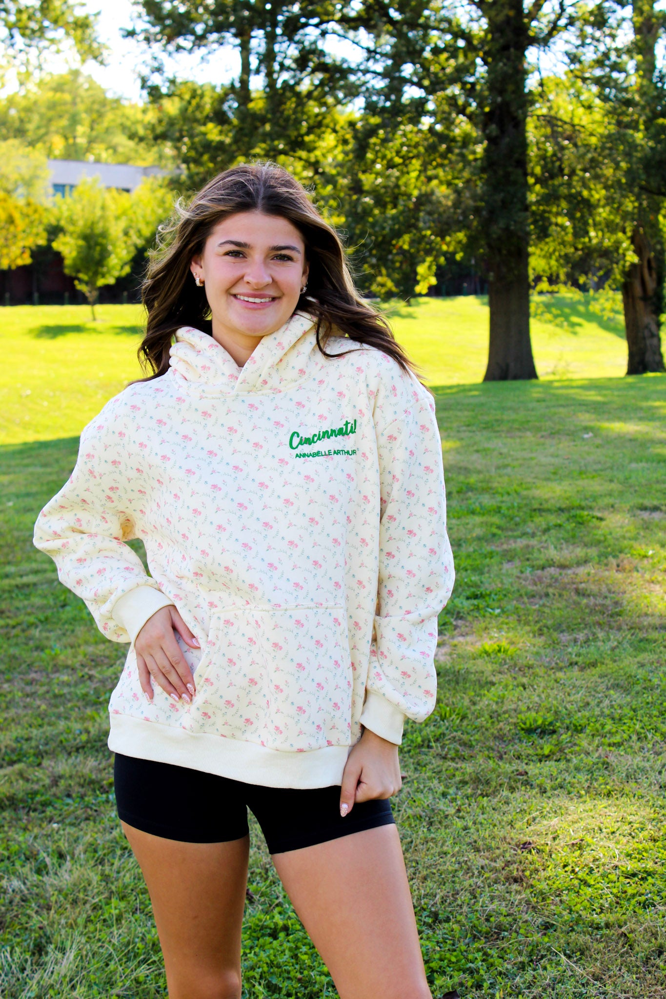 Floral Hoodie - Signature Collection