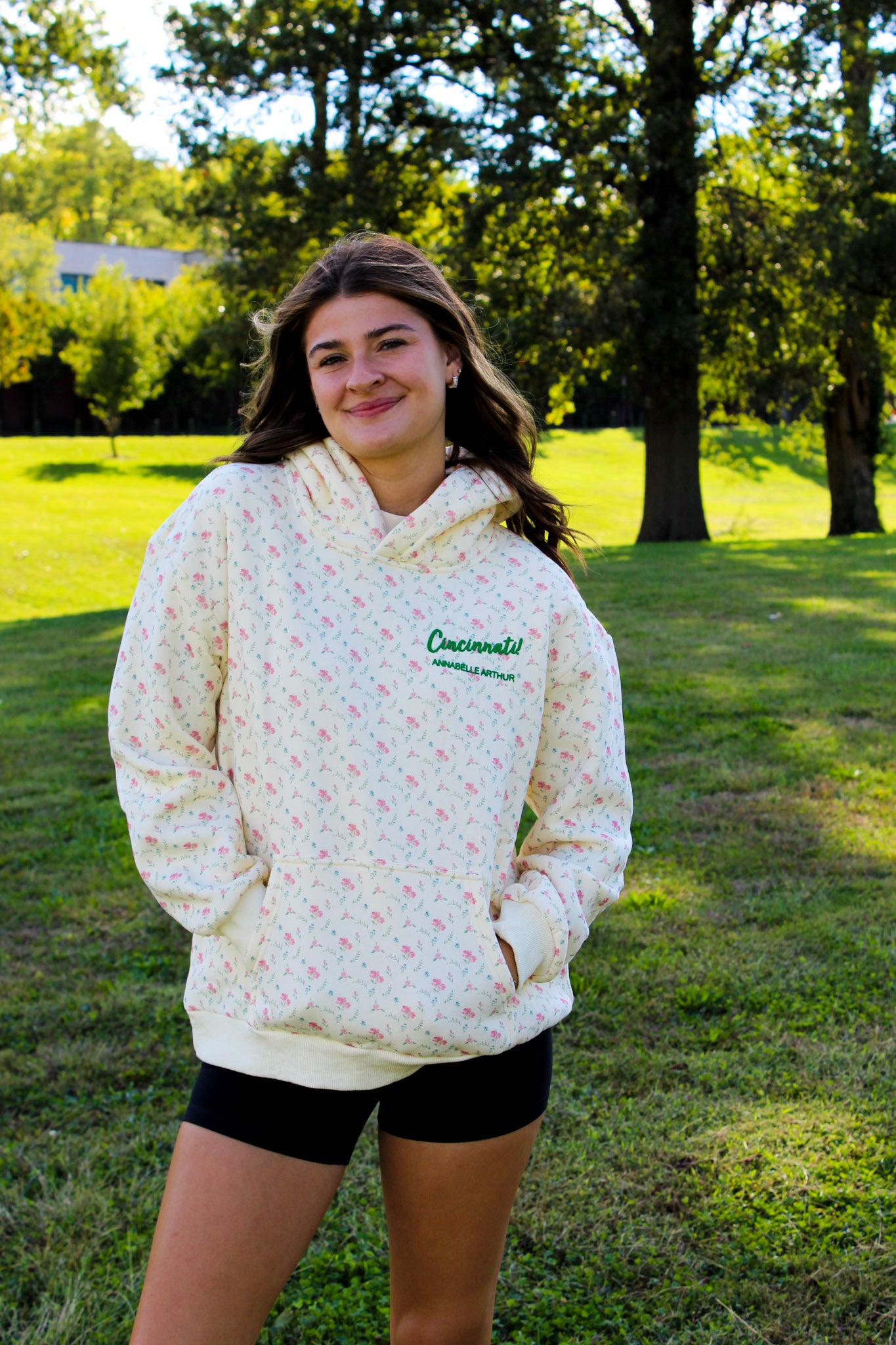 Floral Hoodie - Signature Collection