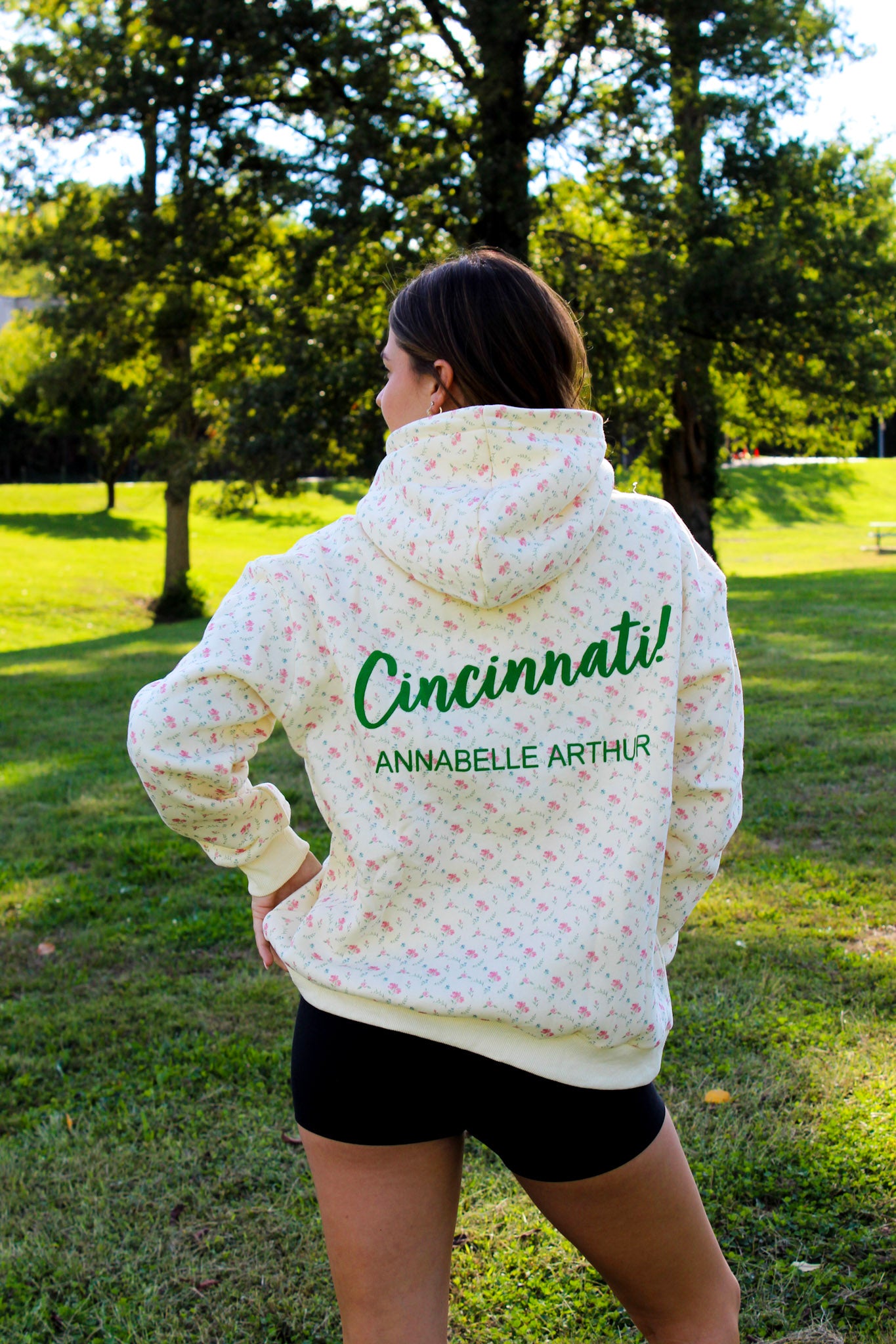Floral Hoodie - Signature Collection