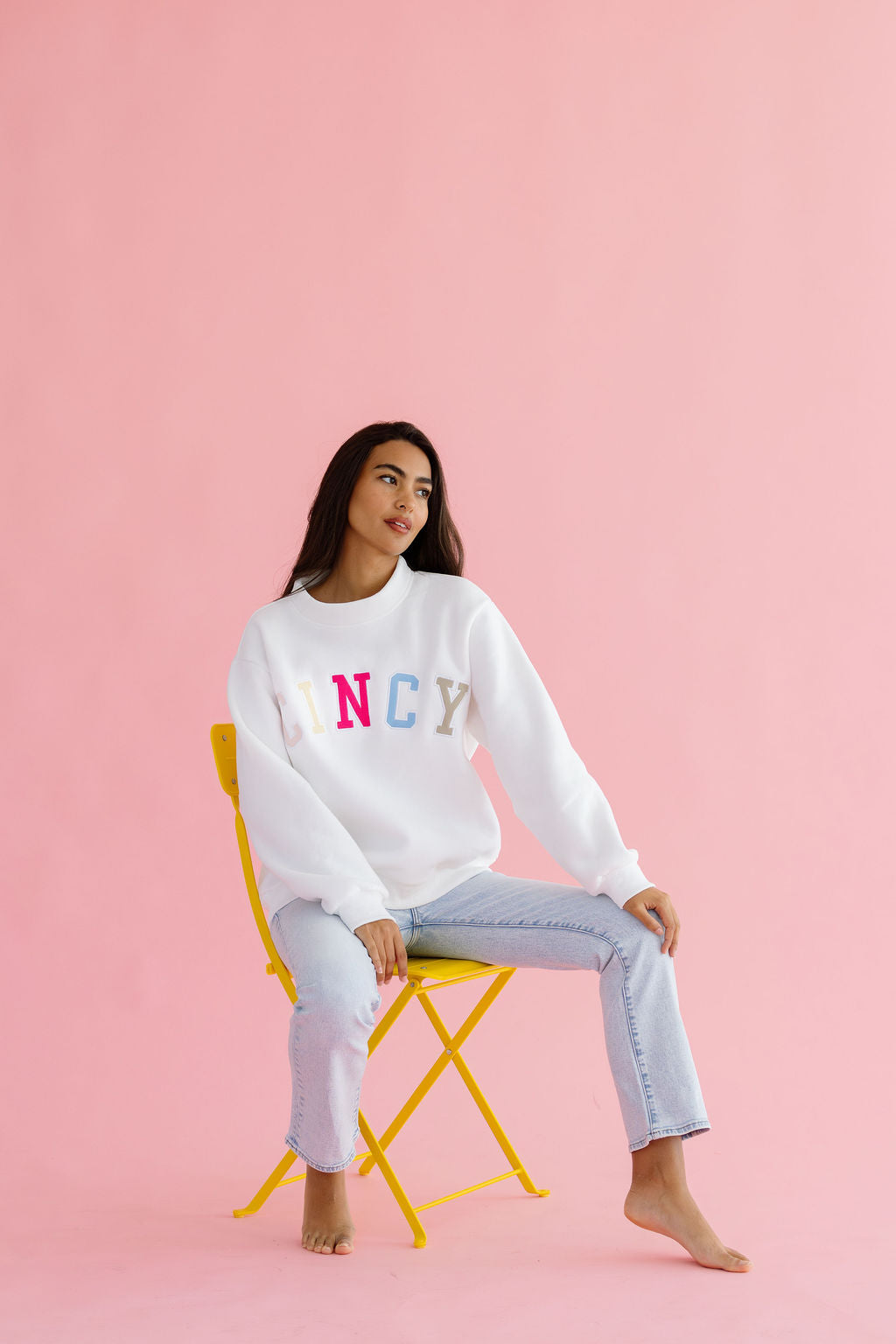 Confetti Cincy Mockneck
