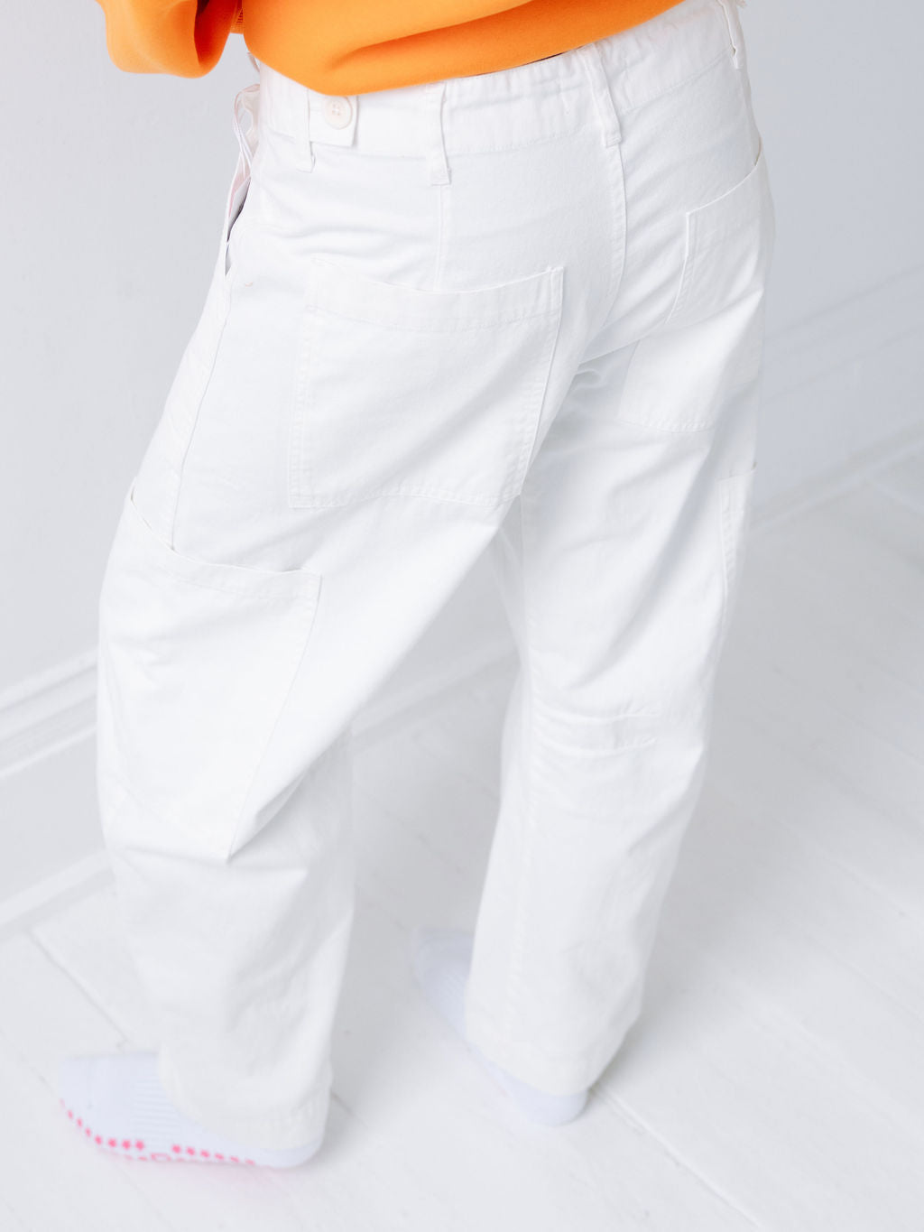 Pistola Sabrina Utility Pants - White