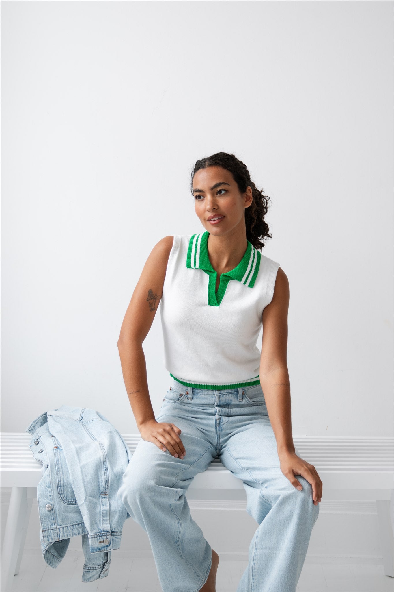 Caddie Tank - Green