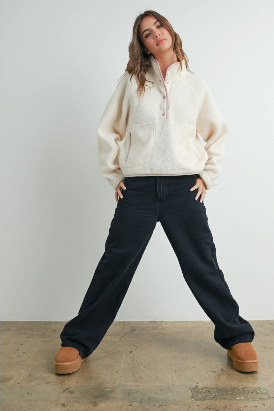 Poppy Fleece Pullover