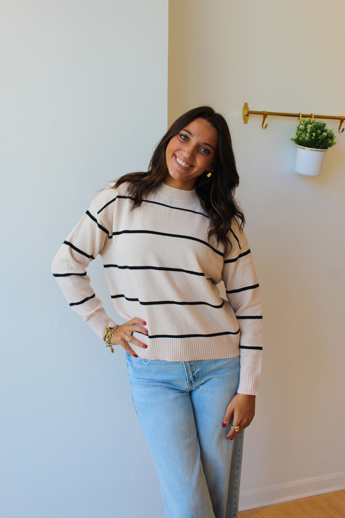 Olivia Striped Sweater