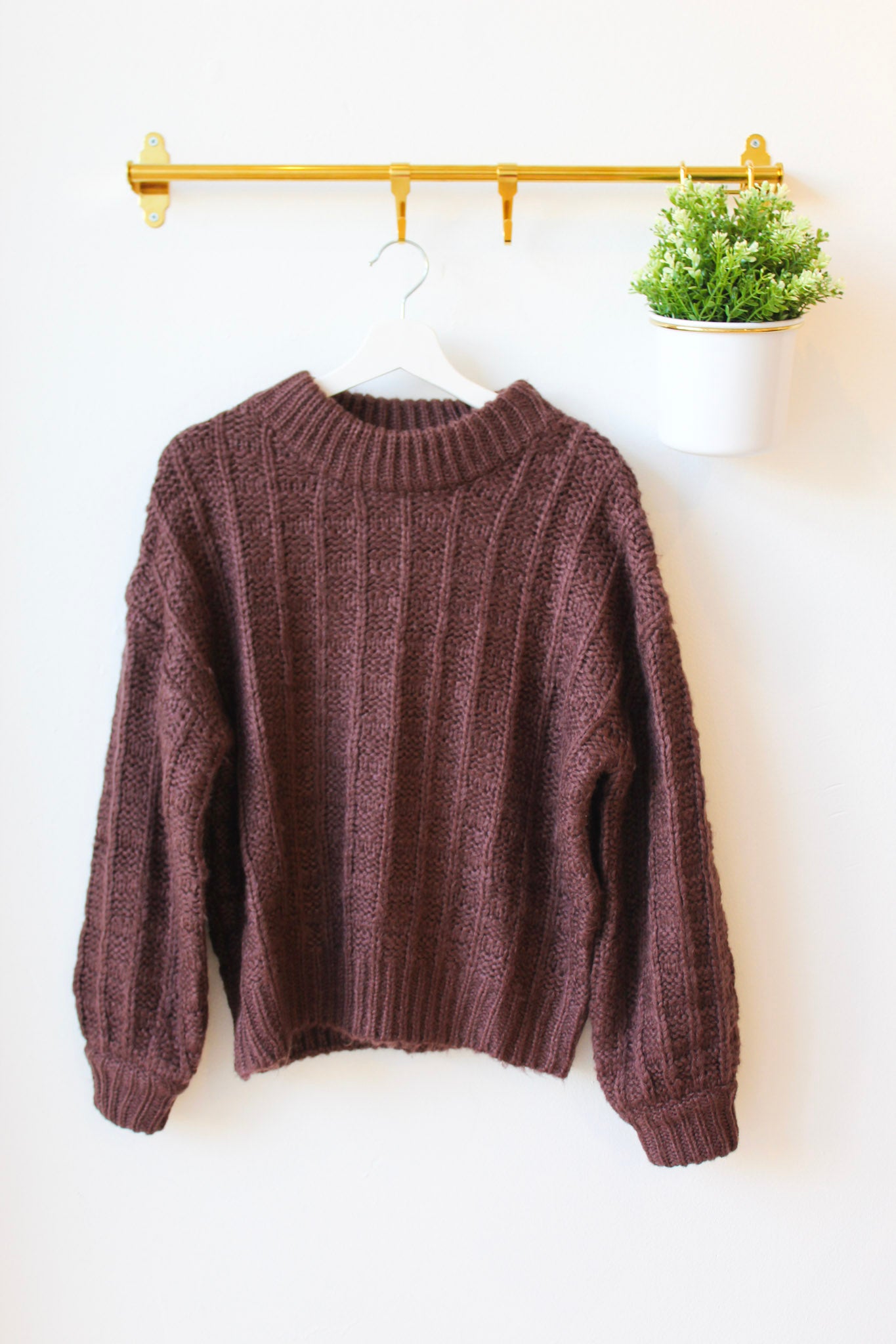 Chjara Chocolate Sweater