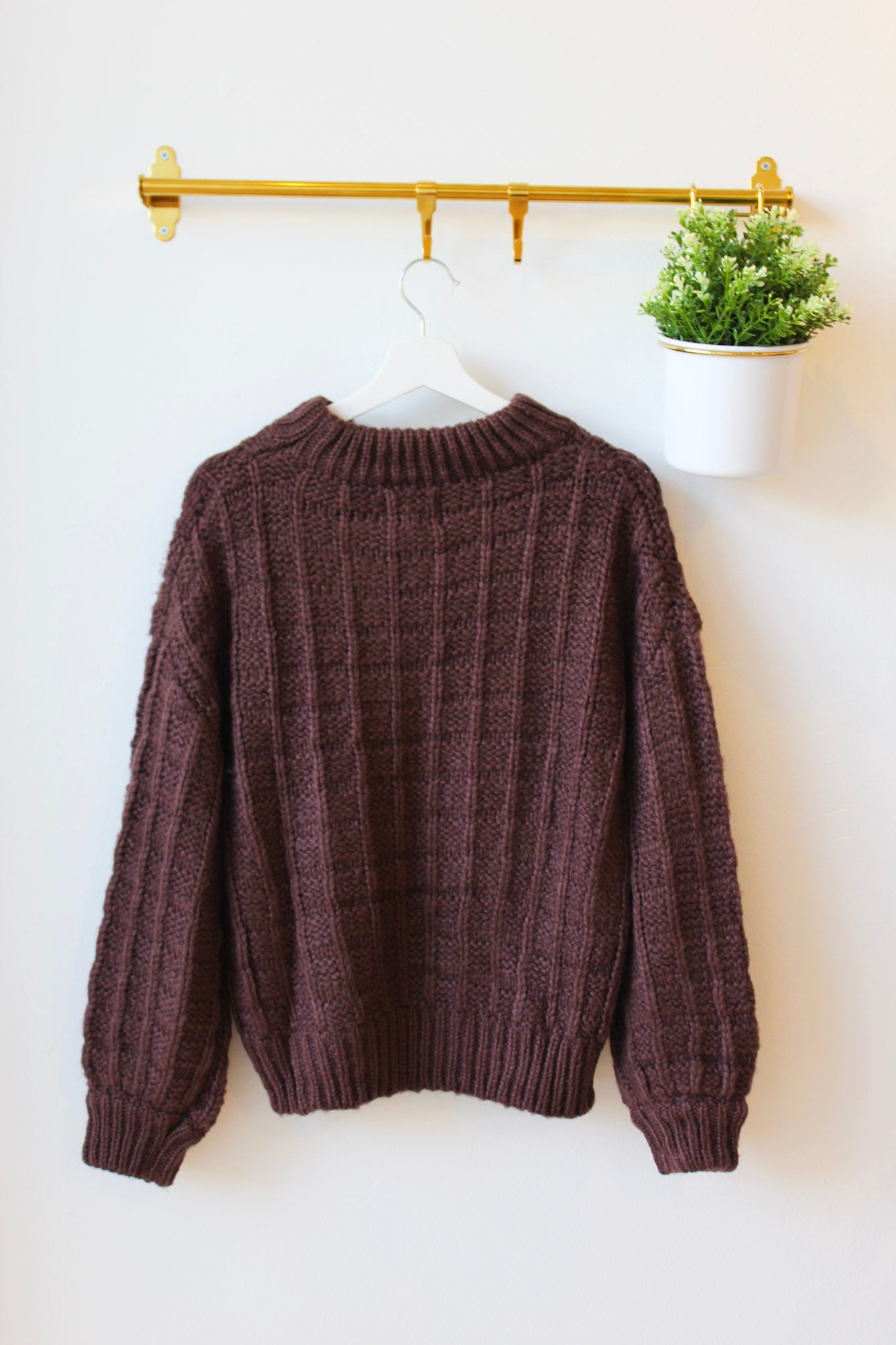 Chjara Chocolate Sweater