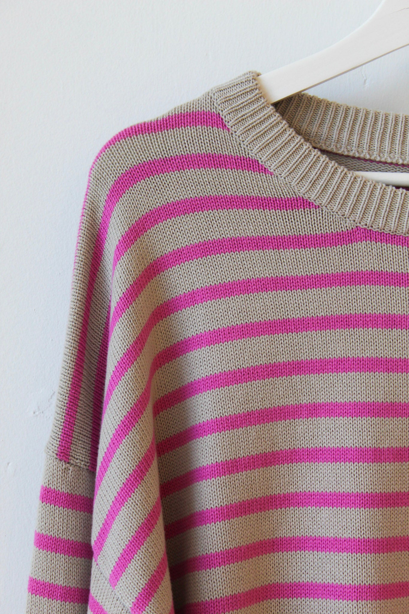 Orchid Striped Sweater