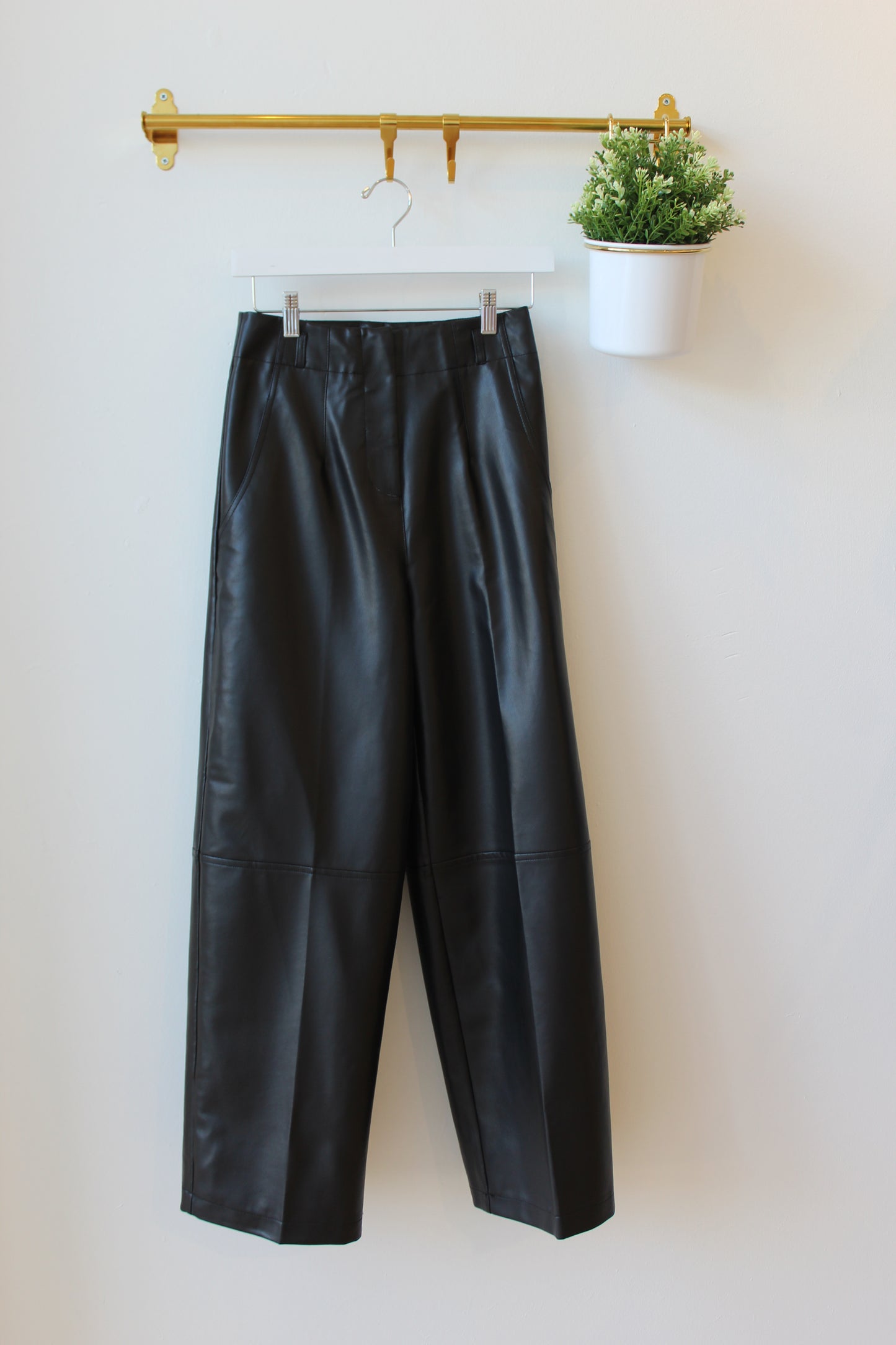 Cleo Leather Pants