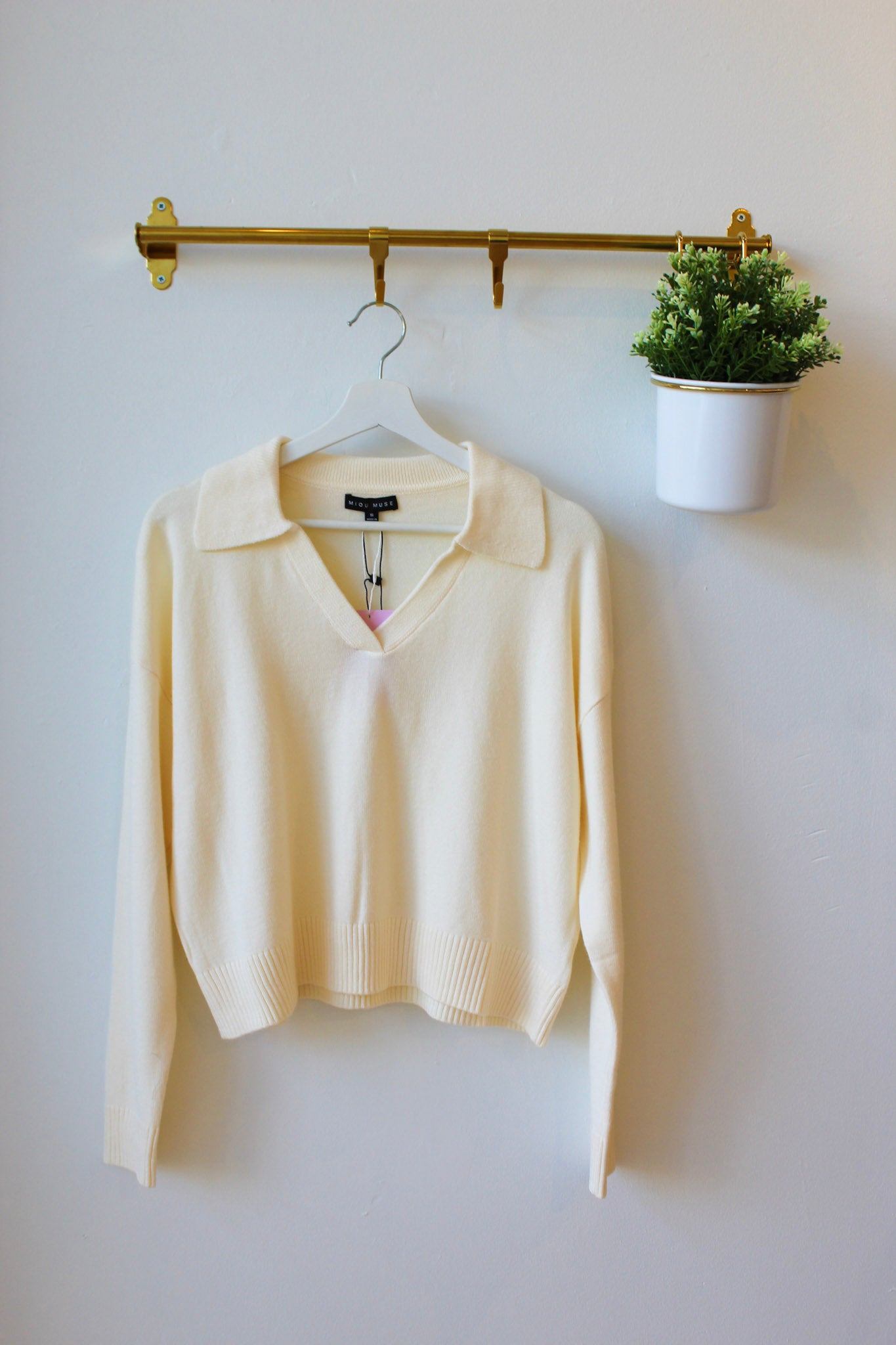 Cream Butter Sweater