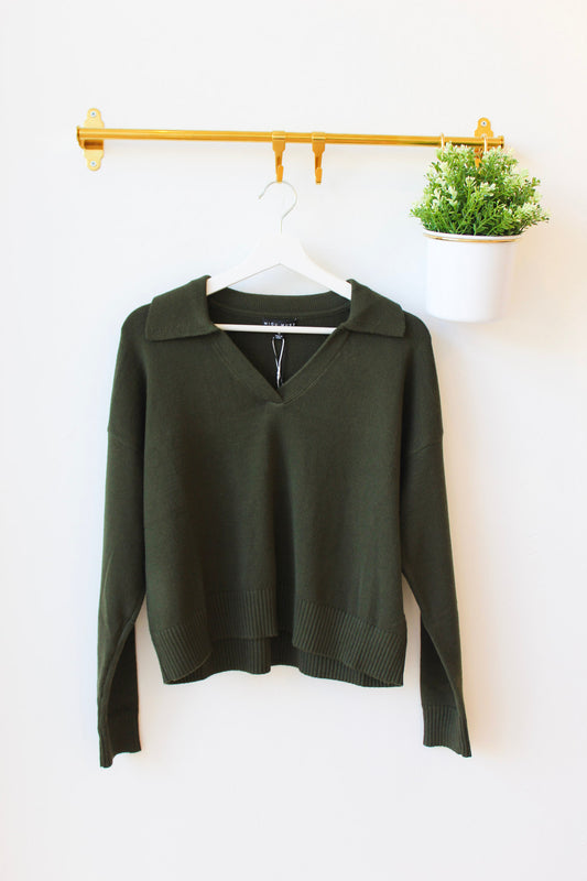 Olive Butter Sweater