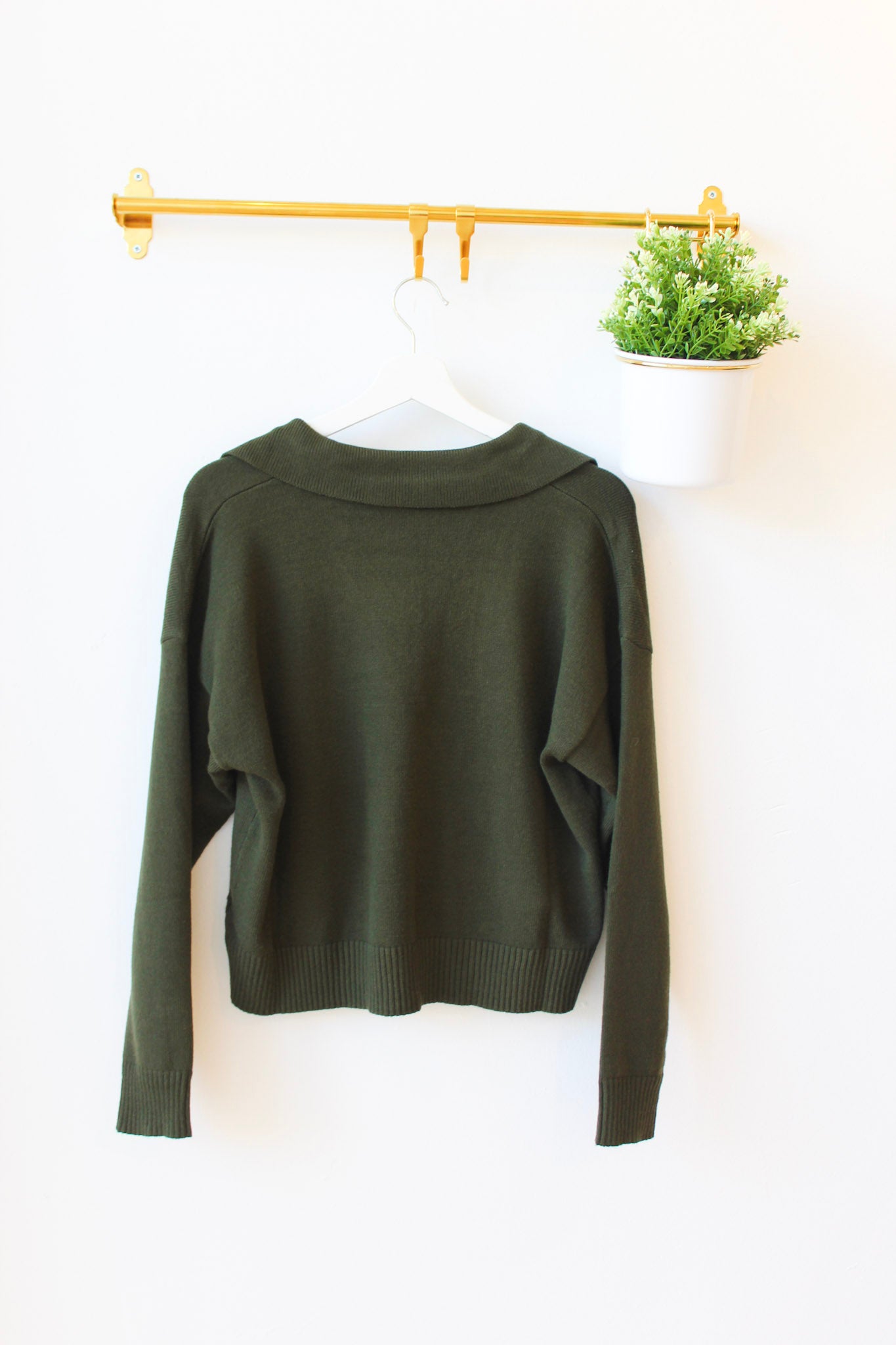 Olive Butter Sweater