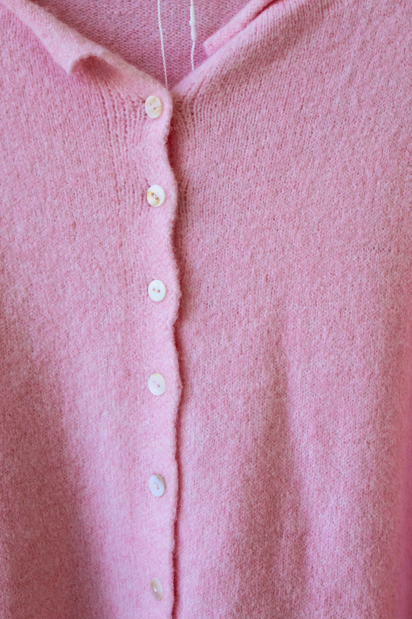 Baby Pink Piper Cardigan