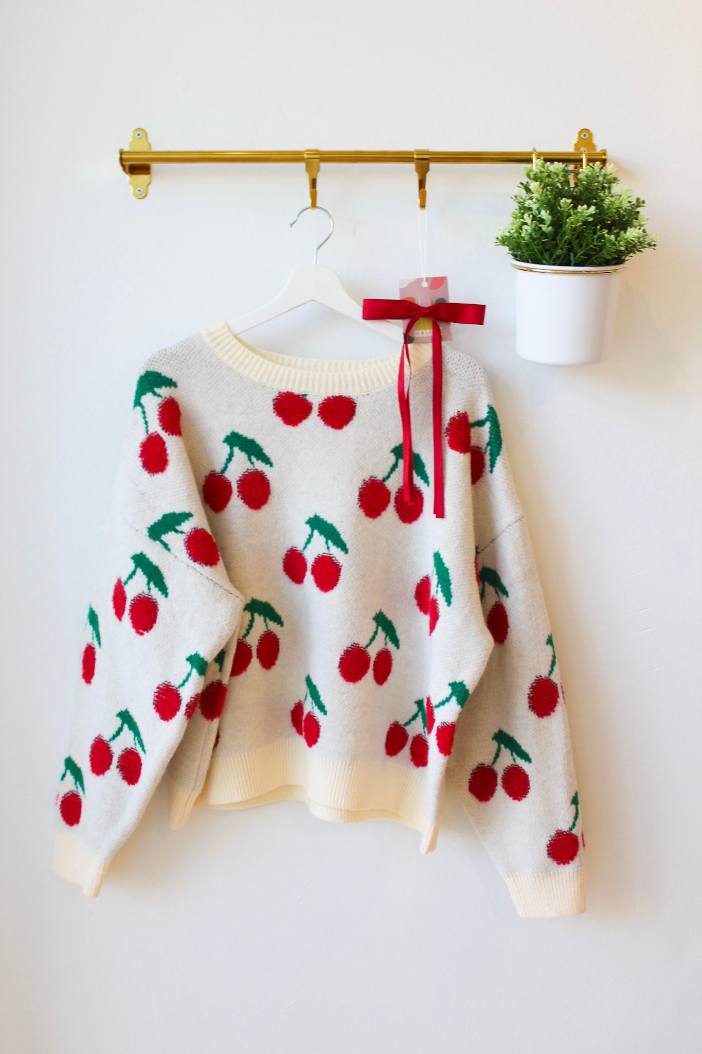 Sherri Cherry Sweater