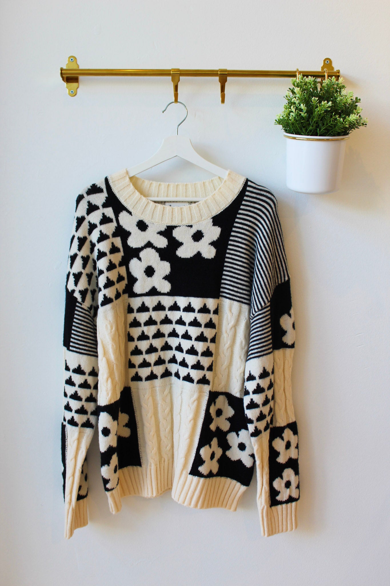 Patchwork Sweater