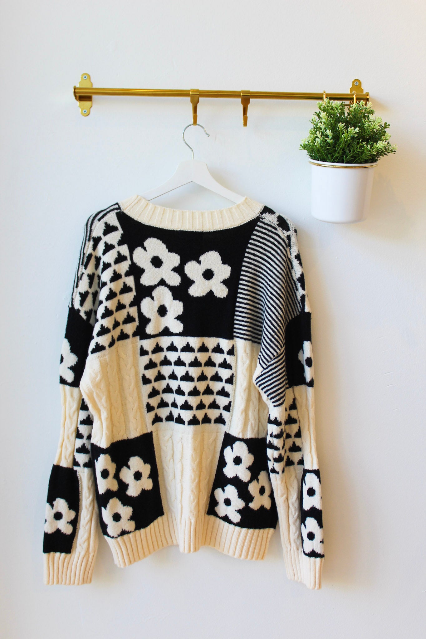 Patchwork Sweater