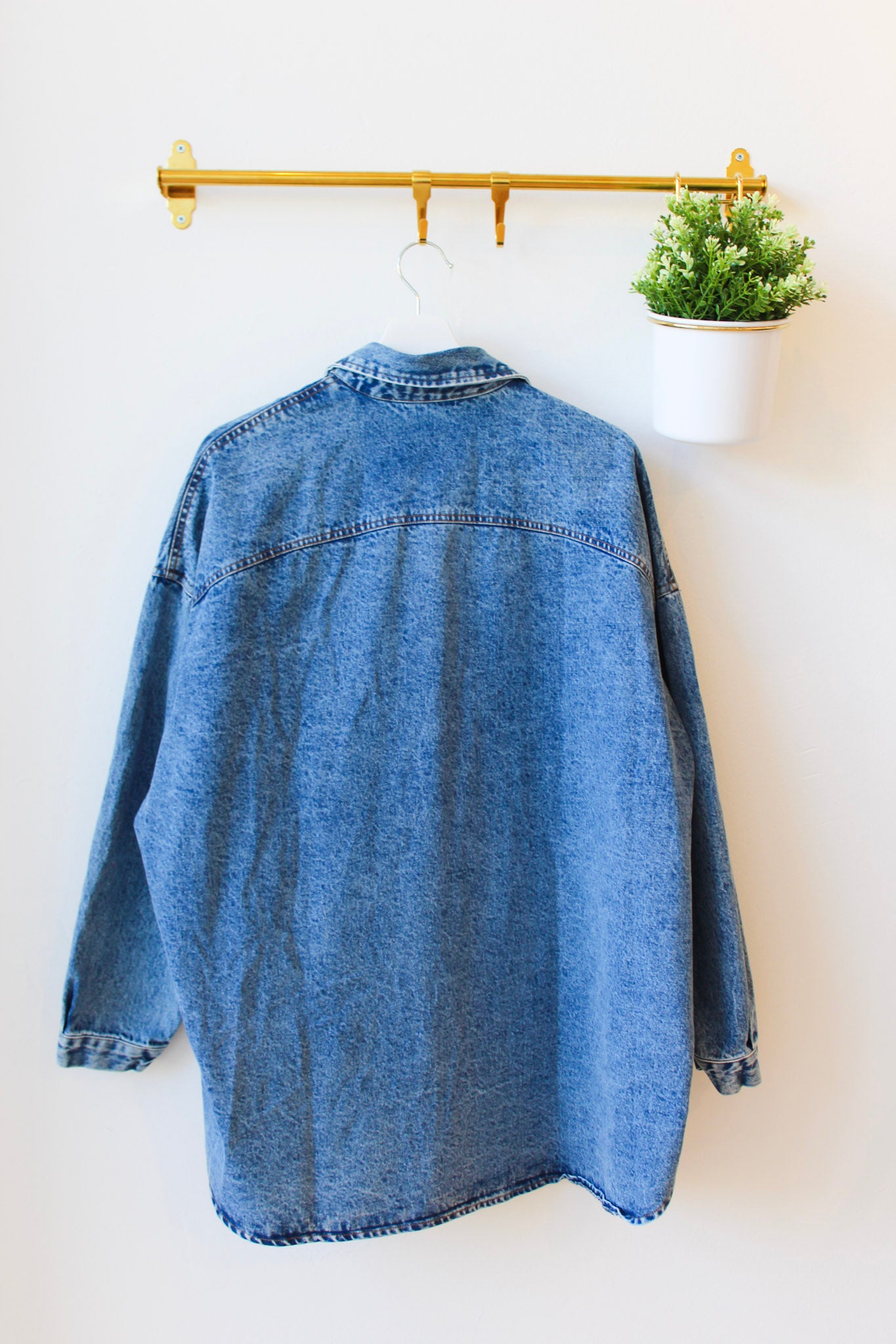 Finley Oversized Jean Shacket