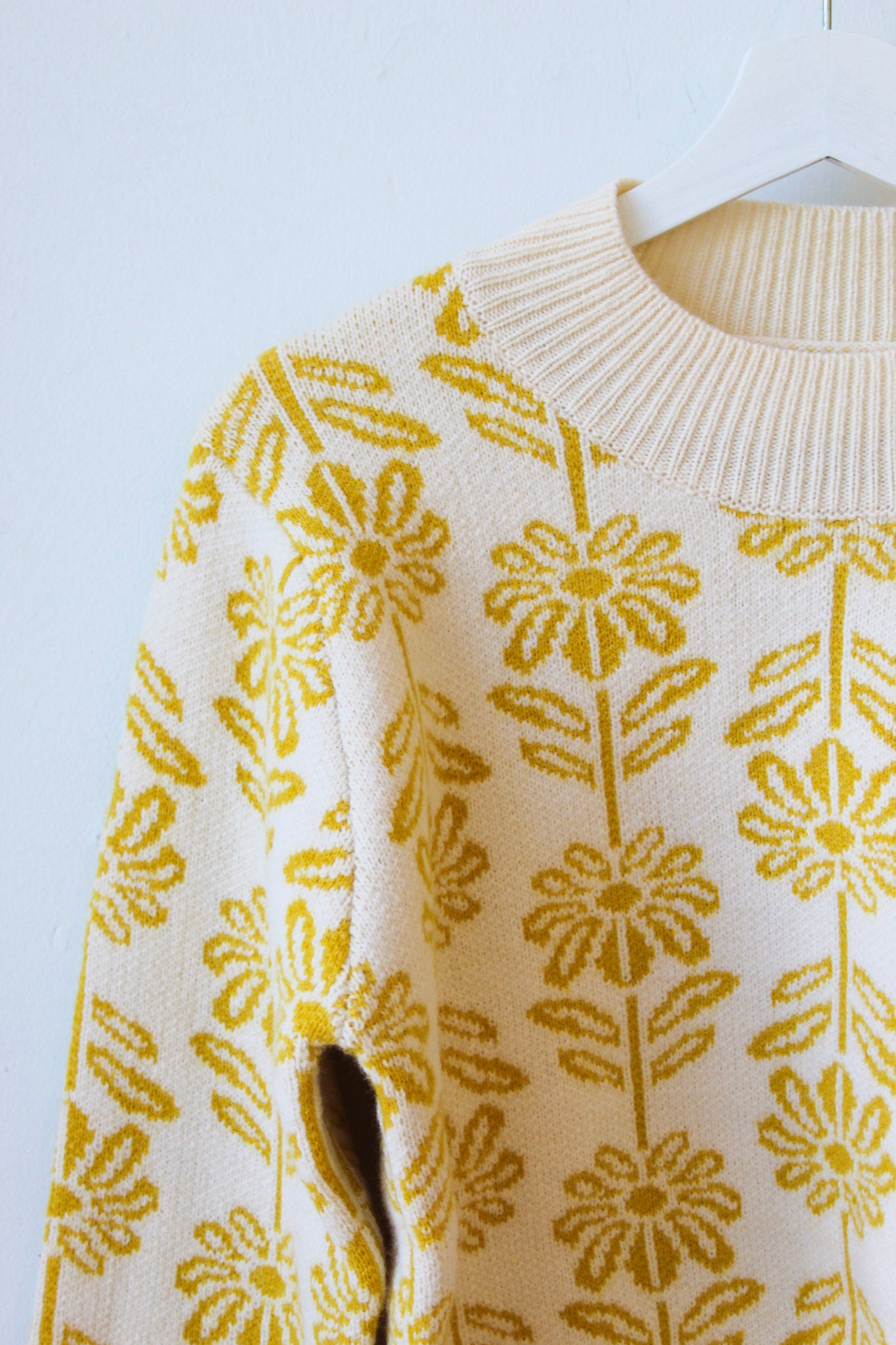 Honeysuckle Floral Sweater