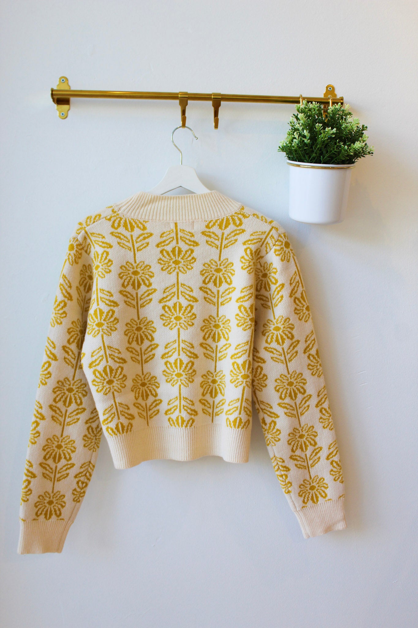 Honeysuckle Floral Sweater