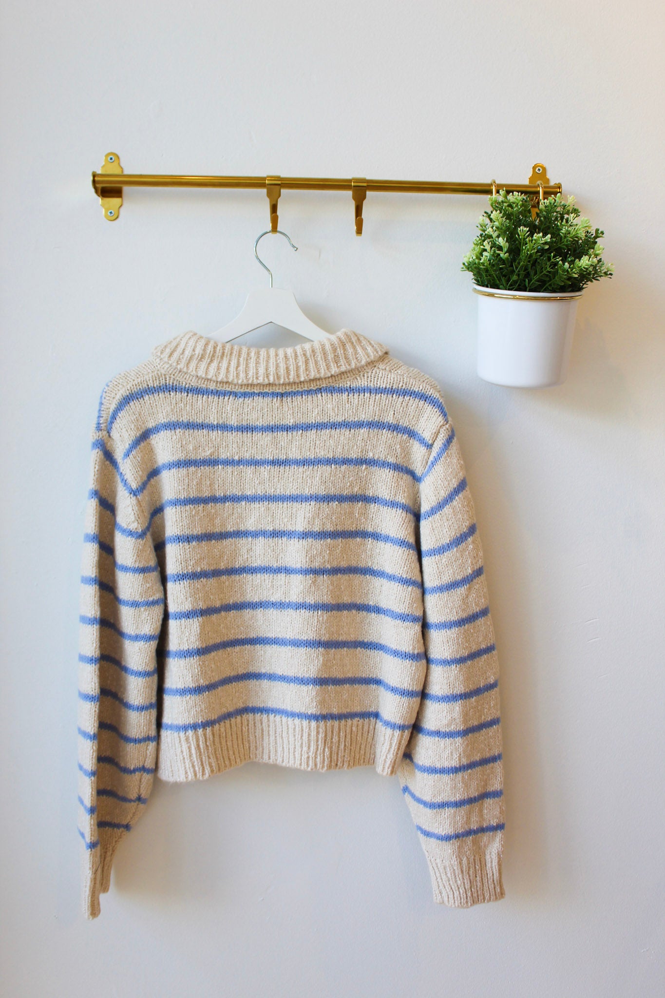 Blueberry Oat Knit Cardigan